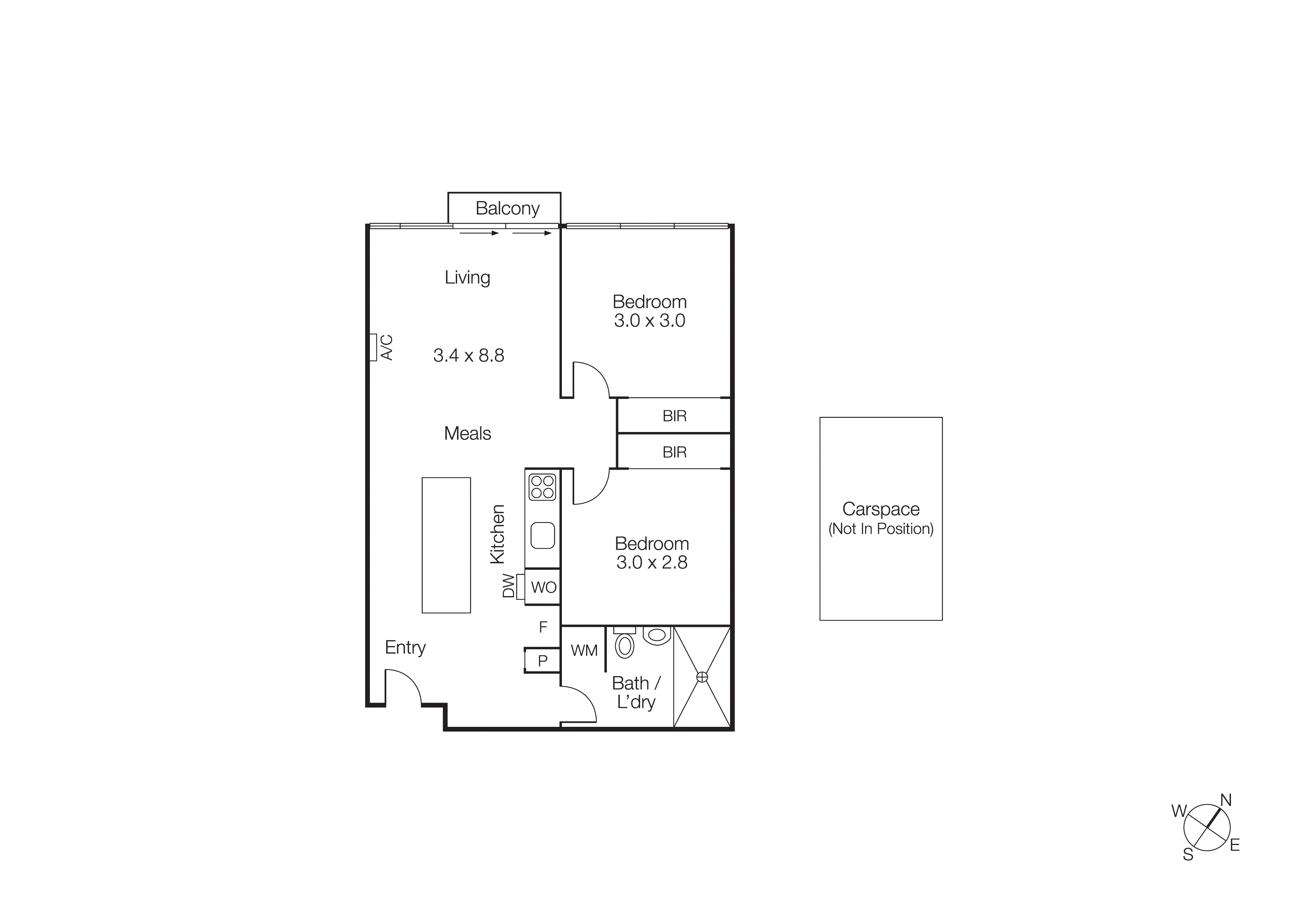 409/173 Barkly Street, St Kilda VIC 3182 - Floorplan