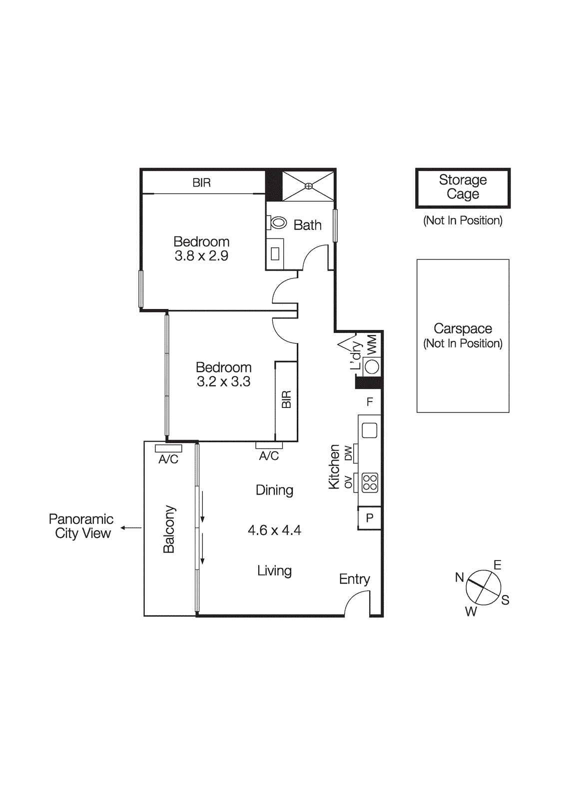 409/85 Market Street, South Melbourne VIC 3205 - Floorplan