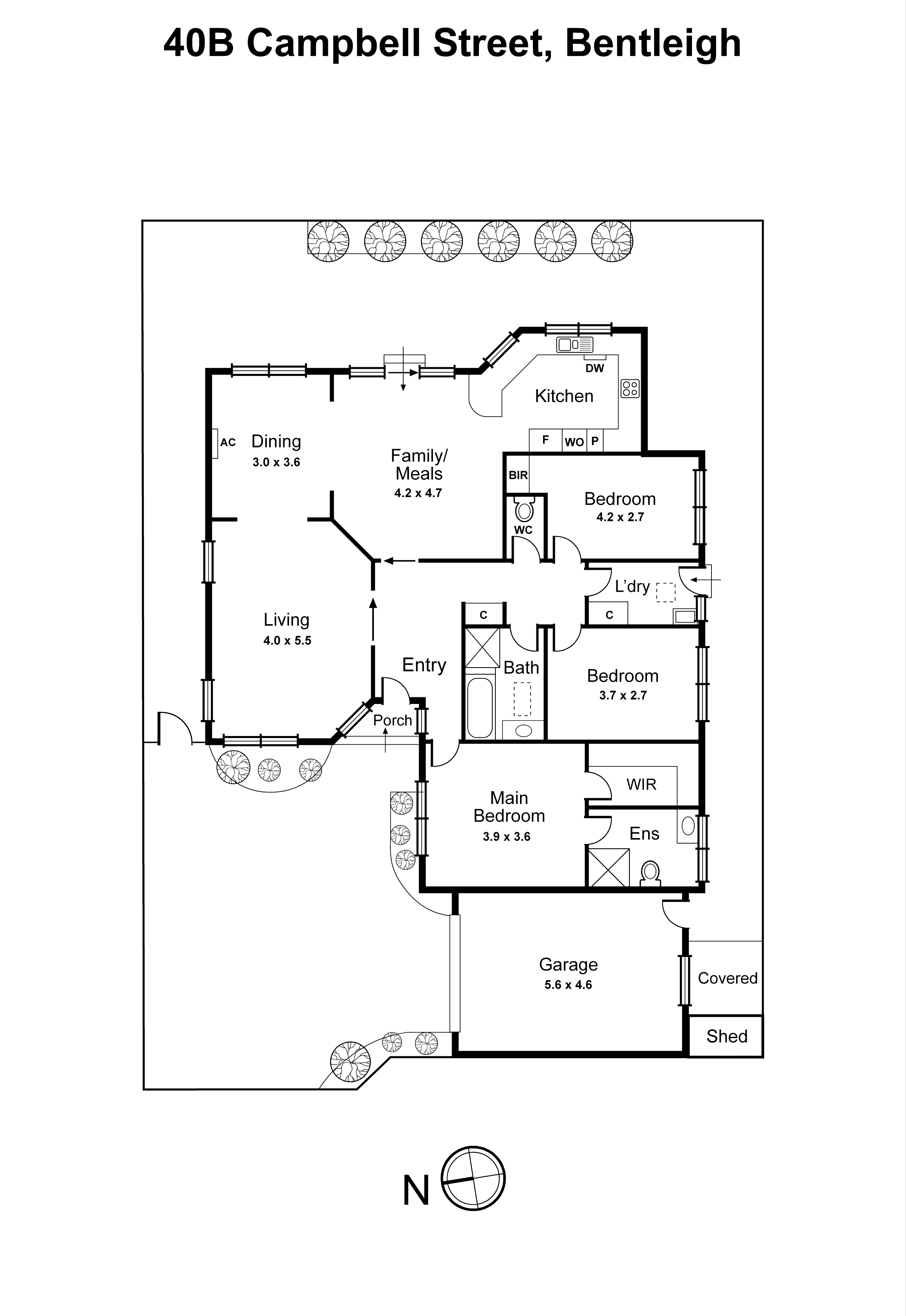 40B Campbell Street, Bentleigh VIC 3204 - Floorplan