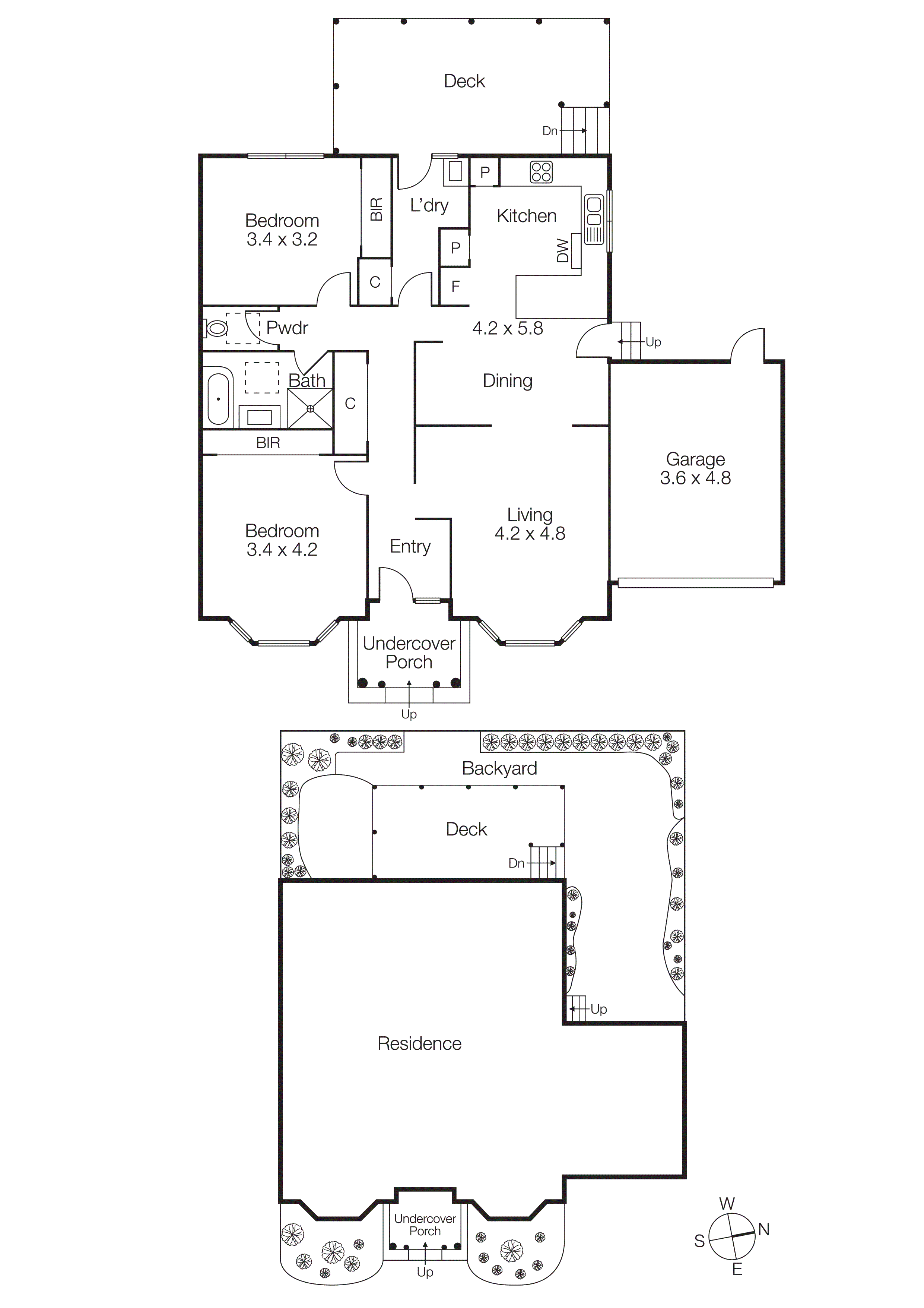 4/1-3 Thomas Street, Hampton VIC 3188 - Floorplan