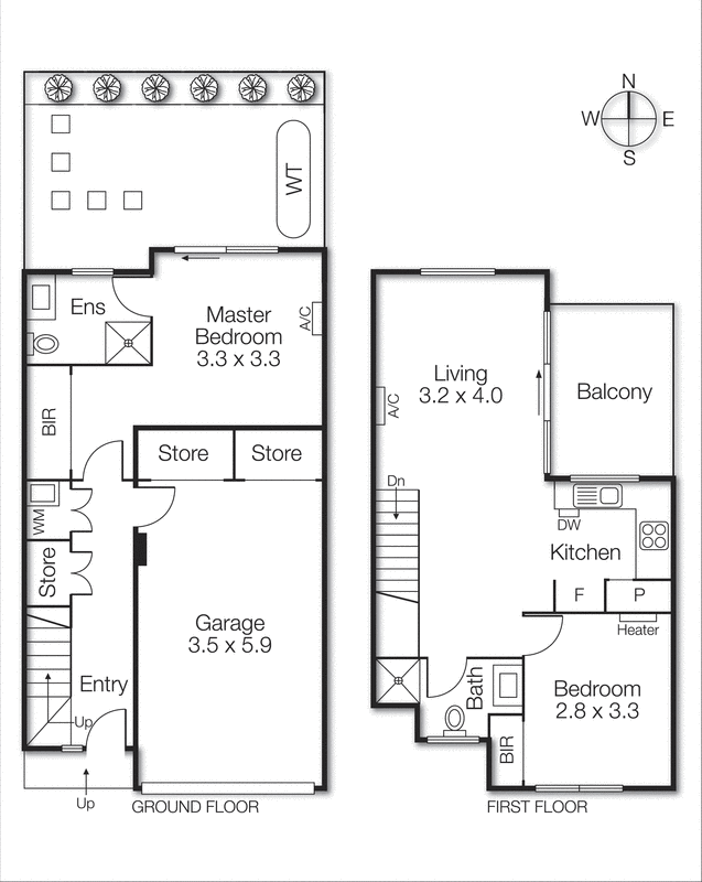 4/1-5 Highett Grove, Highett VIC 3190 - Floorplan