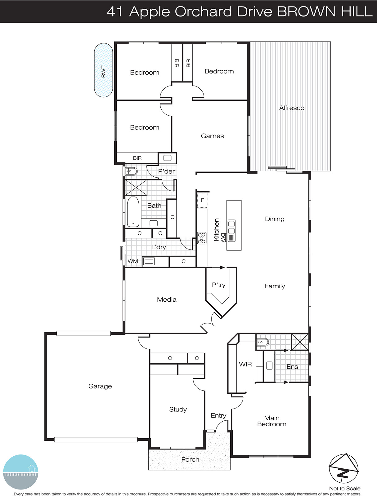 41 Apple Orchard Drive, Brown Hill VIC 3350 - Floorplan