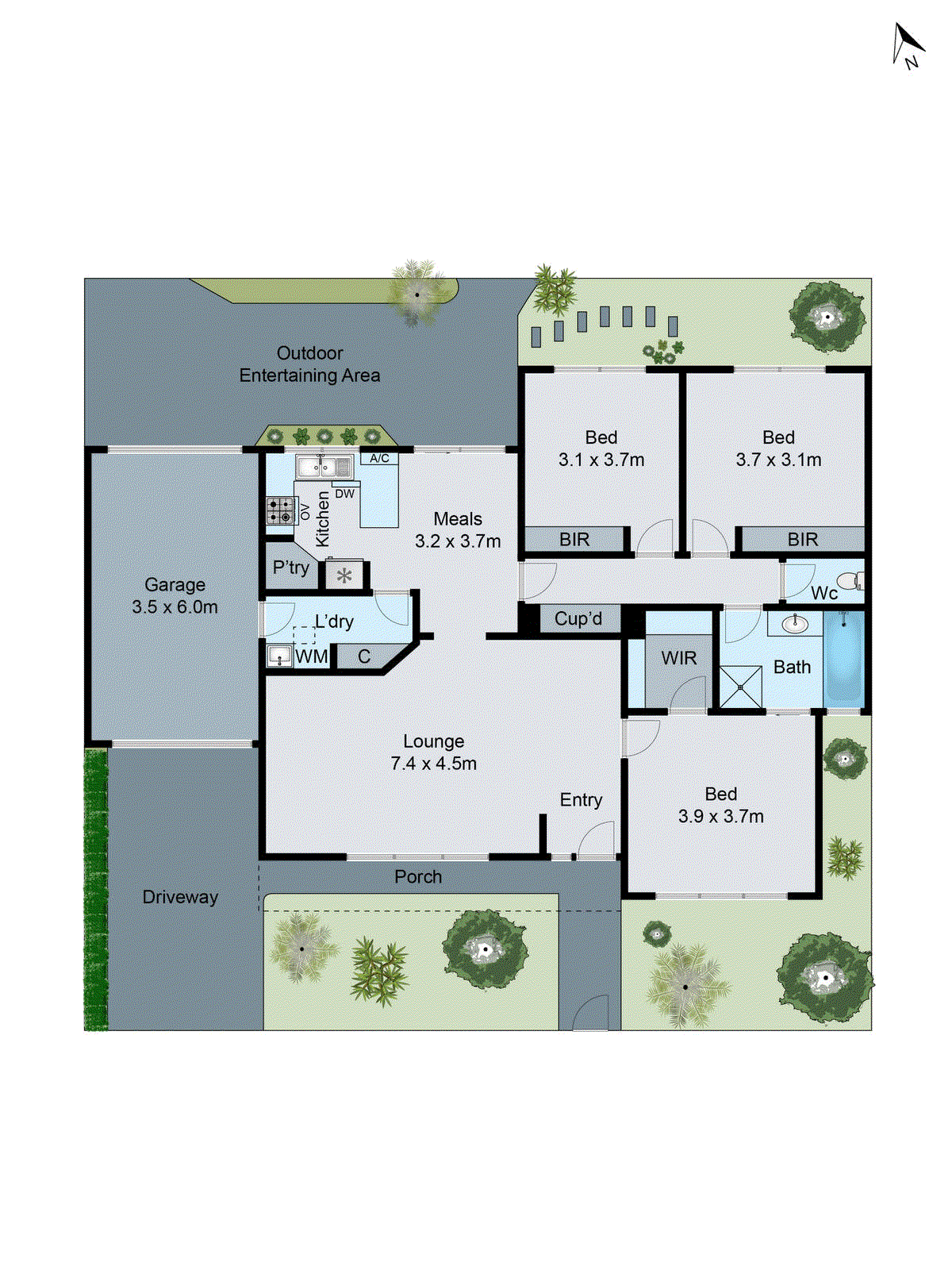 41 Bossington Street, Oakleigh South VIC 3167 - Floorplan