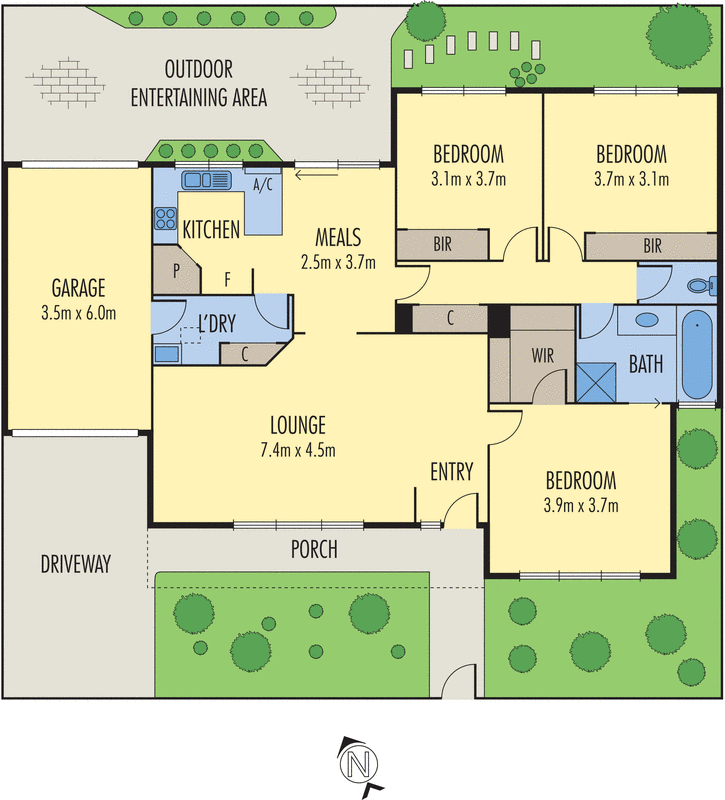 41 Bossington Street, Oakleigh South VIC 3167 - Floorplan