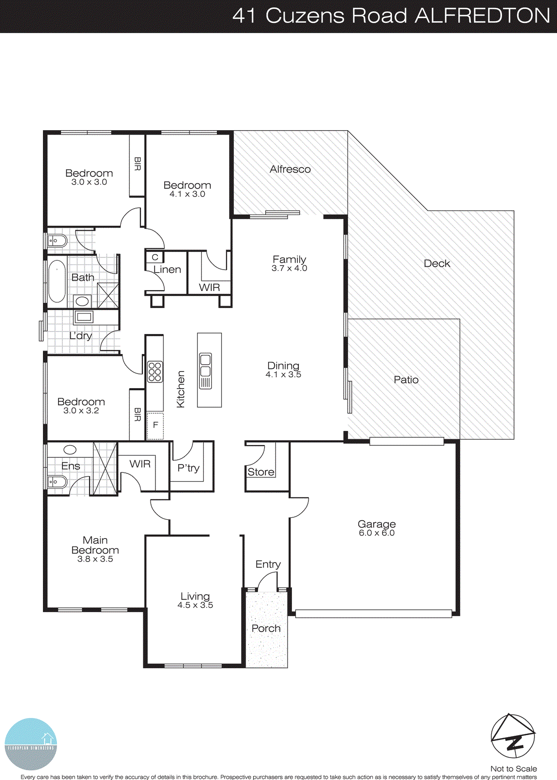 41 Cuzens Road, Alfredton VIC 3350 - Floorplan
