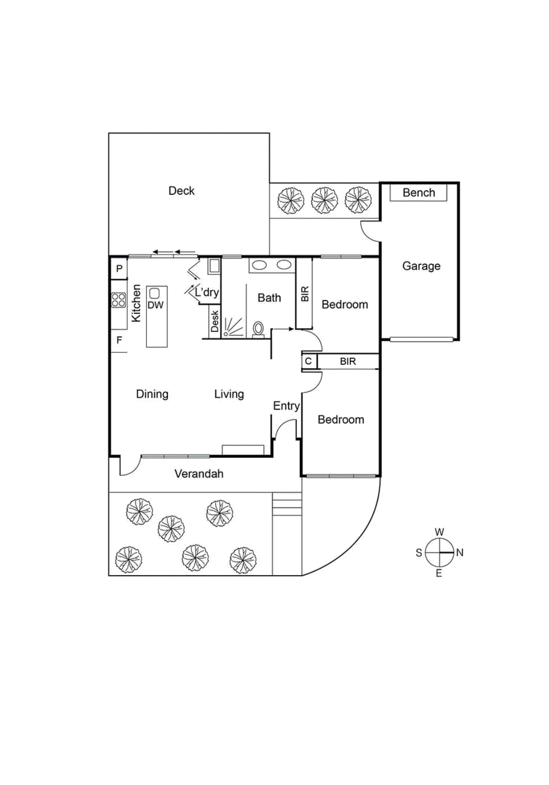 4/1 Edinburgh Street, Hampton VIC 3188 - Floorplan