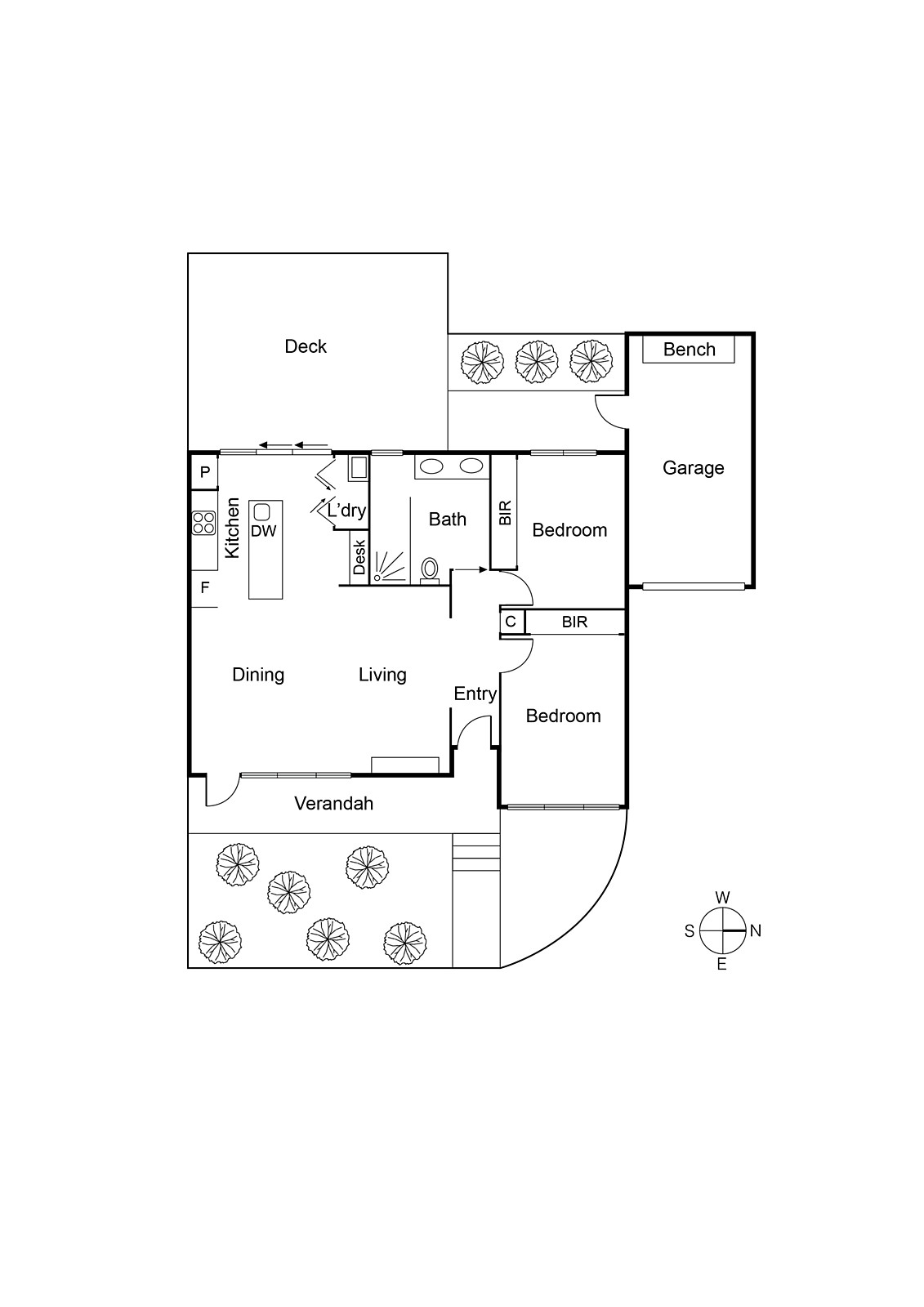 4/1 Edinburgh Street, Hampton VIC 3188 - Floorplan