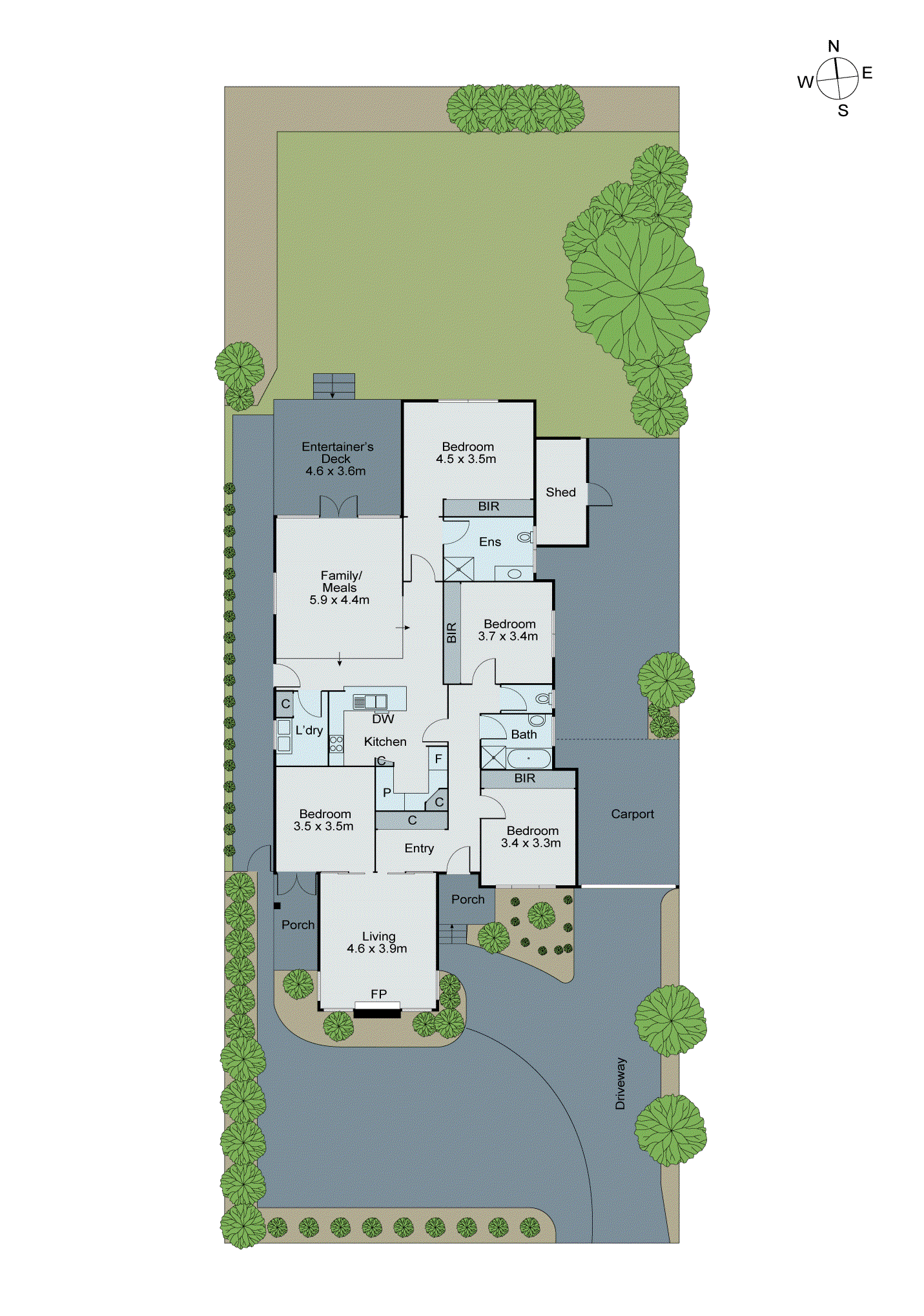 41 Edmonds Avenue, Ashwood VIC 3147 - Floorplan