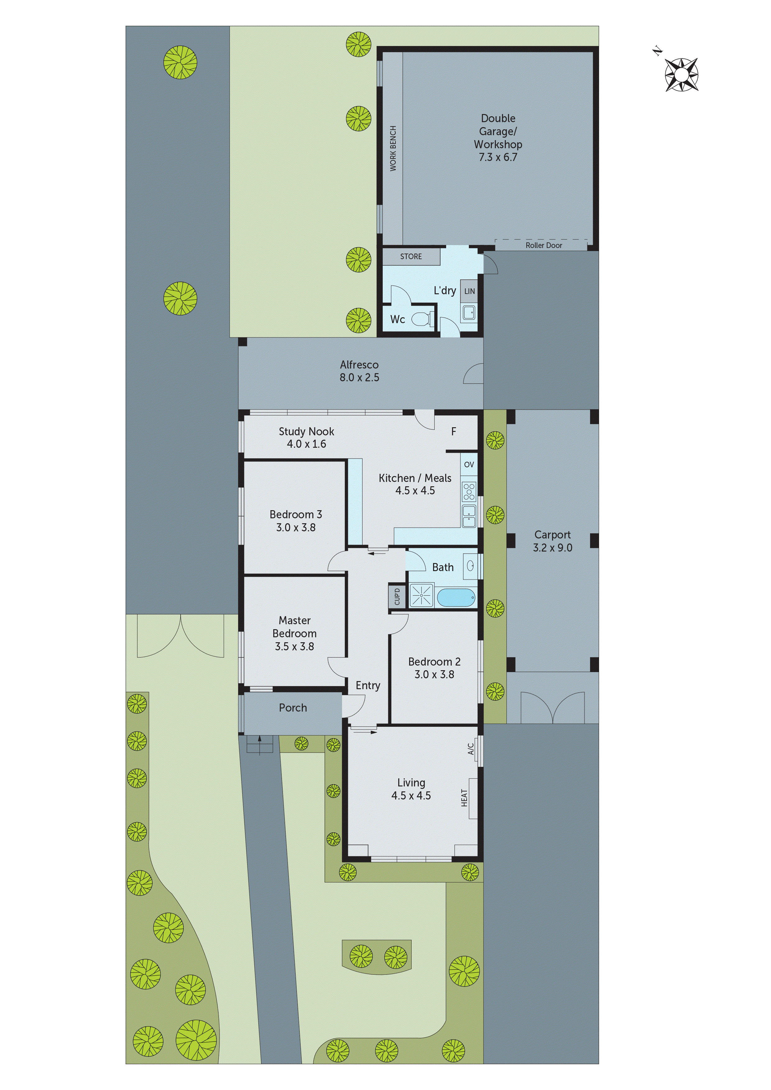 41 Godfrey Street, Thomson VIC 3219 - Floorplan