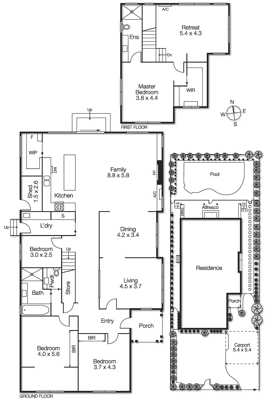 41 Grout Street, Hampton VIC 3188 - Floorplan