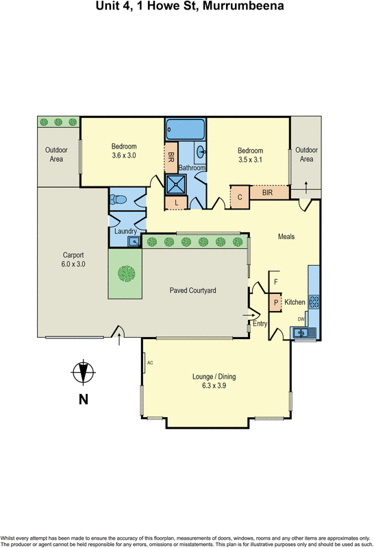 4/1 Howe Street, Murrumbeena VIC 3163 - Floorplan