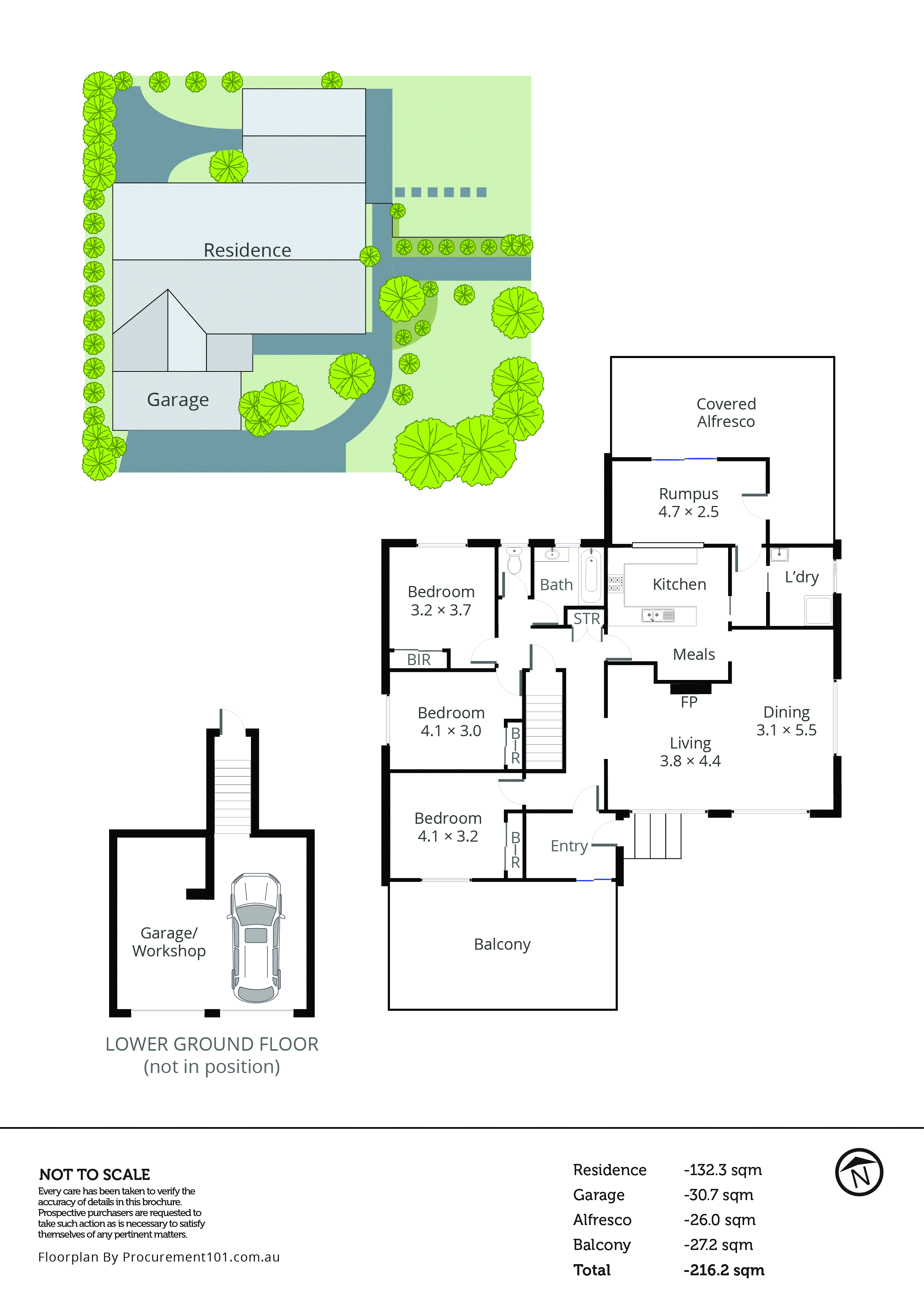 41 King George Parade, Dandenong VIC 3175 - Floorplan