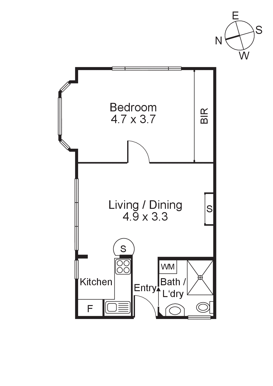 4/1 Lawson Grove, South Yarra VIC 3141 - Floorplan