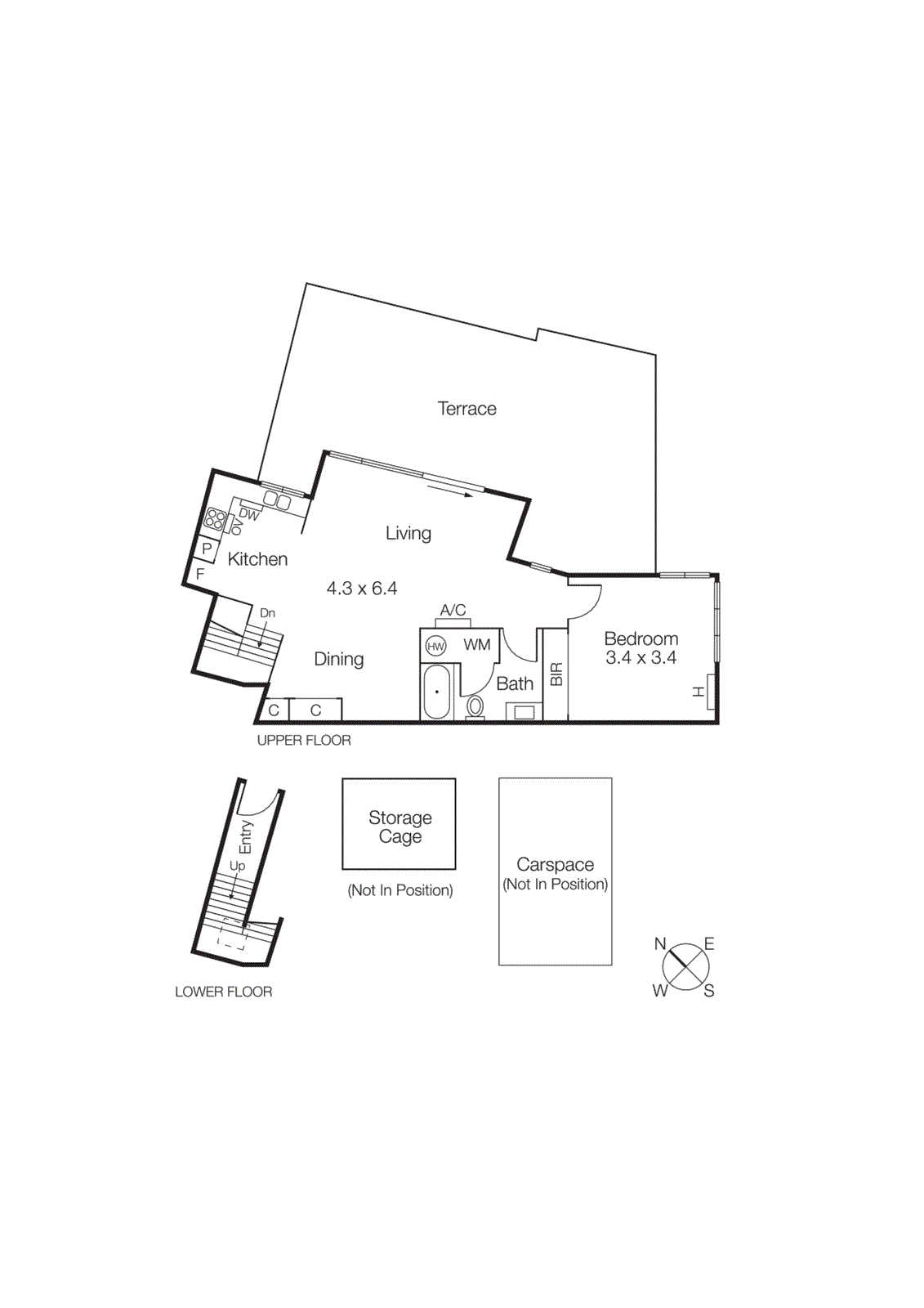 4/1 Liardet Street, Port Melbourne VIC 3207 - Floorplan