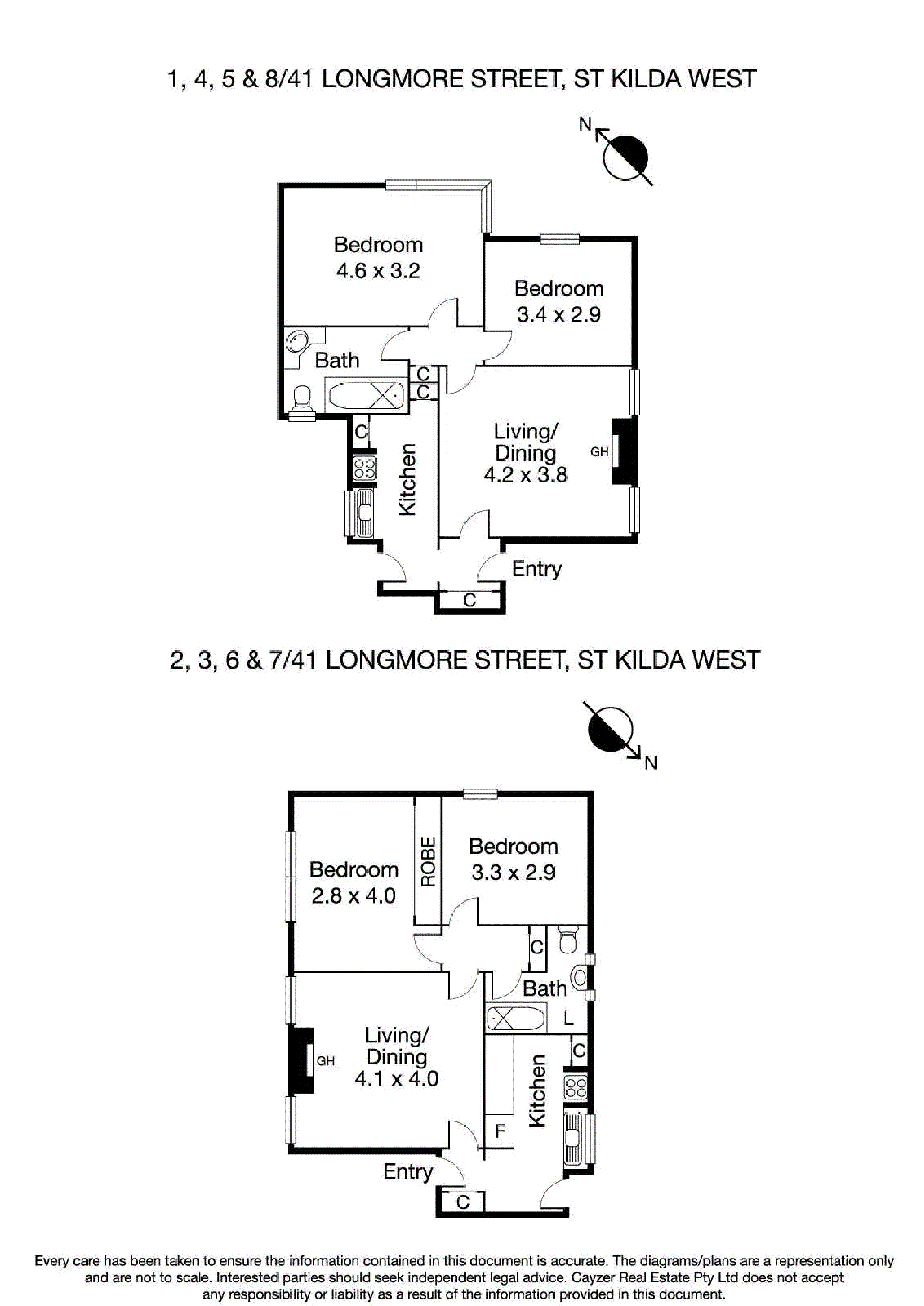 41 Longmore Street, ST KILDA WEST VIC 3182 - Floorplan