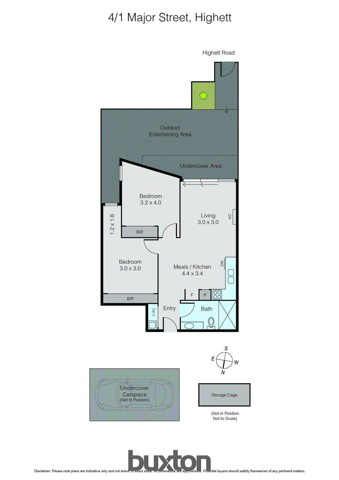 4/1 Major Street, Highett VIC 3190 - Floorplan