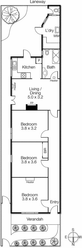 41 Marlborough Street, Balaclava VIC 3183 - Floorplan