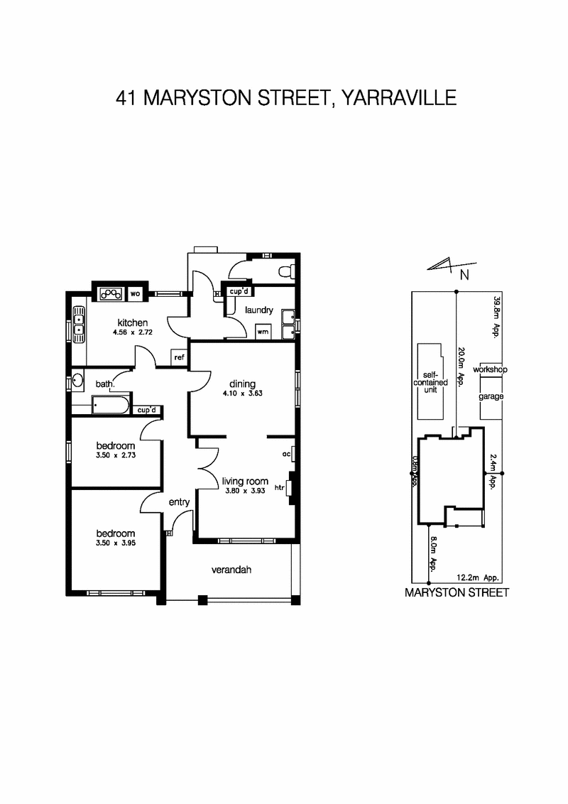 41 Maryston Street, YARRAVILLE VIC 3013 - Floorplan