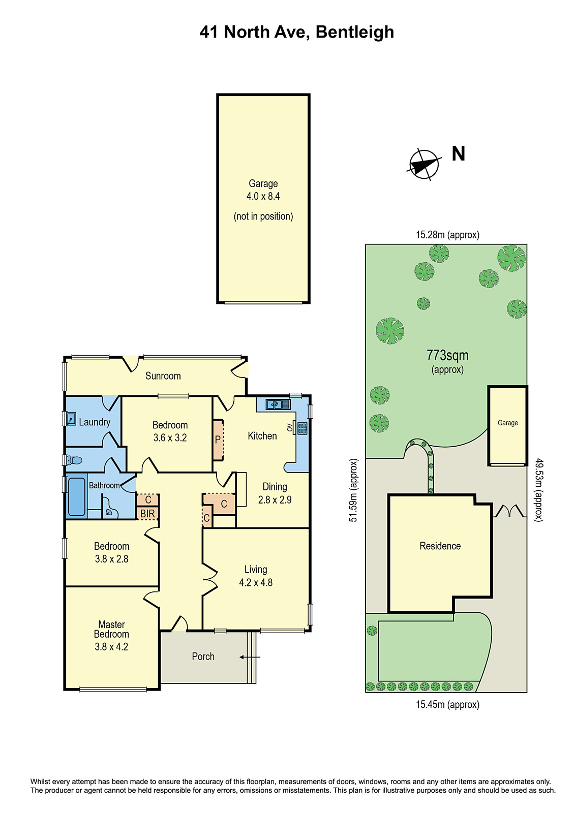 41 North Avenue, Bentleigh VIC 3204 - Floorplan