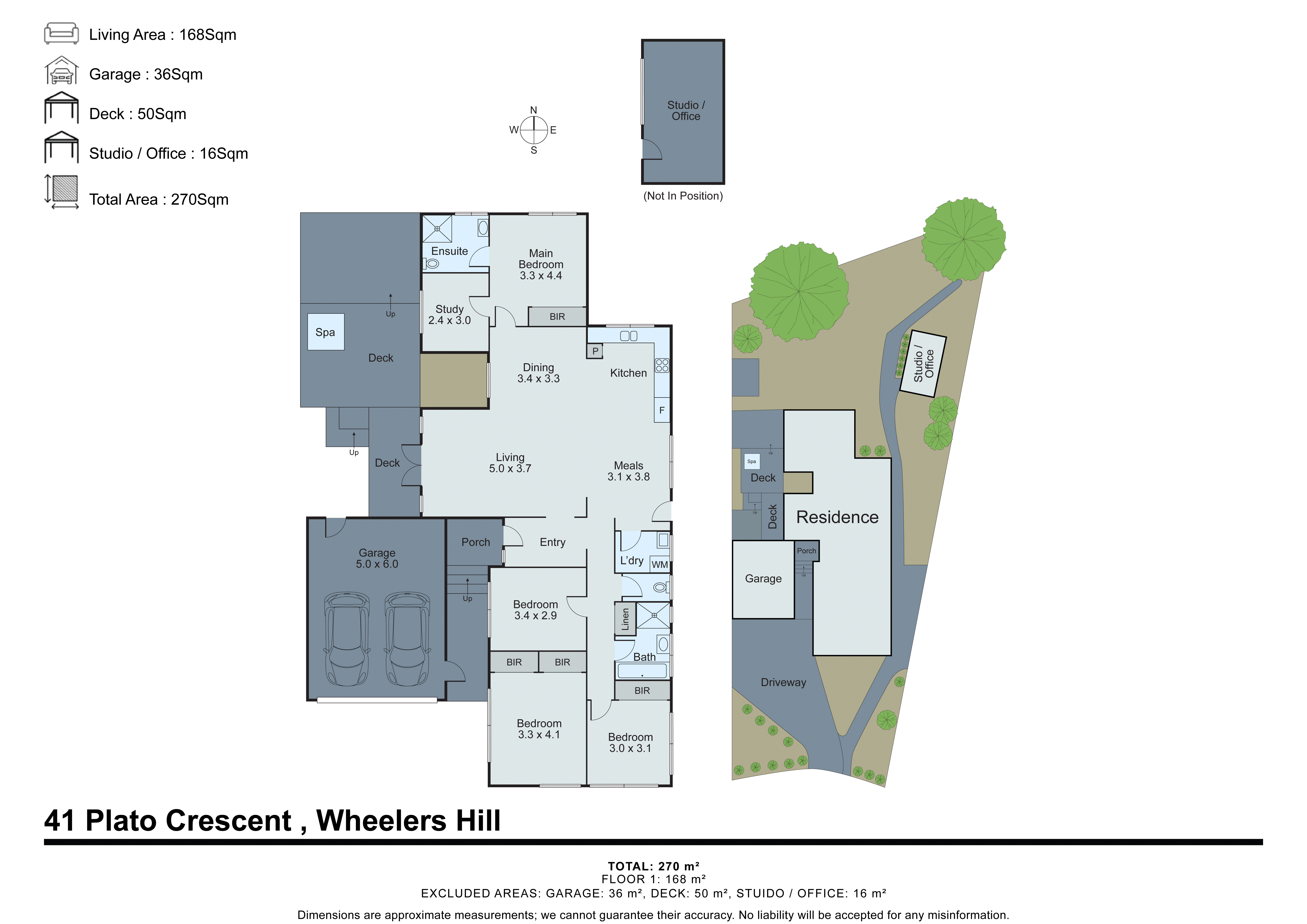 41 Plato Crescent, Wheelers Hill VIC 3150 - Floorplan