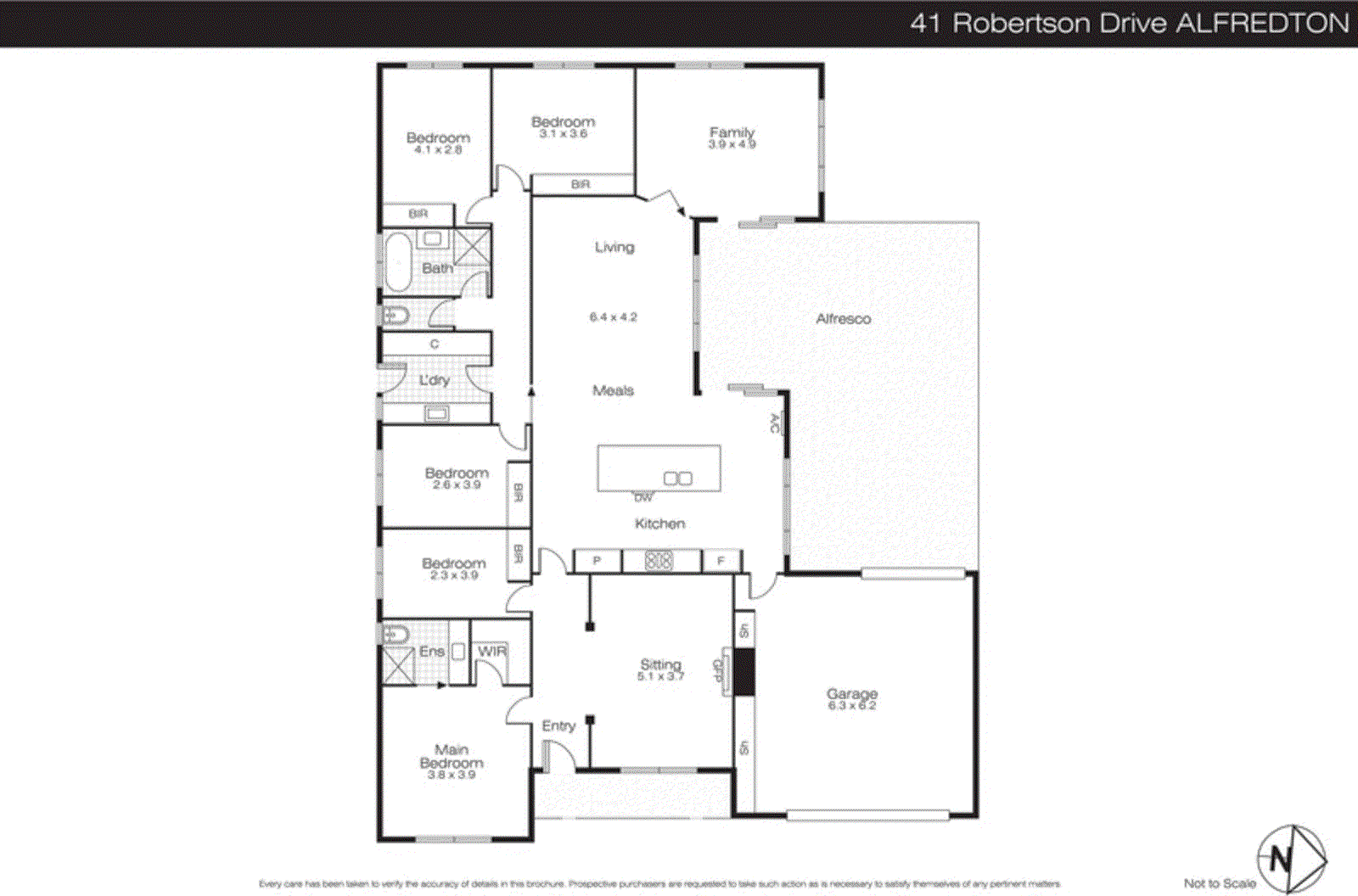 41 Robertson Drive, Alfredton VIC 3350 - Floorplan