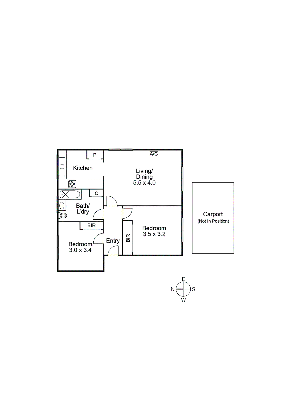 4/1 Rupert Street, Highett VIC 3190 - Floorplan
