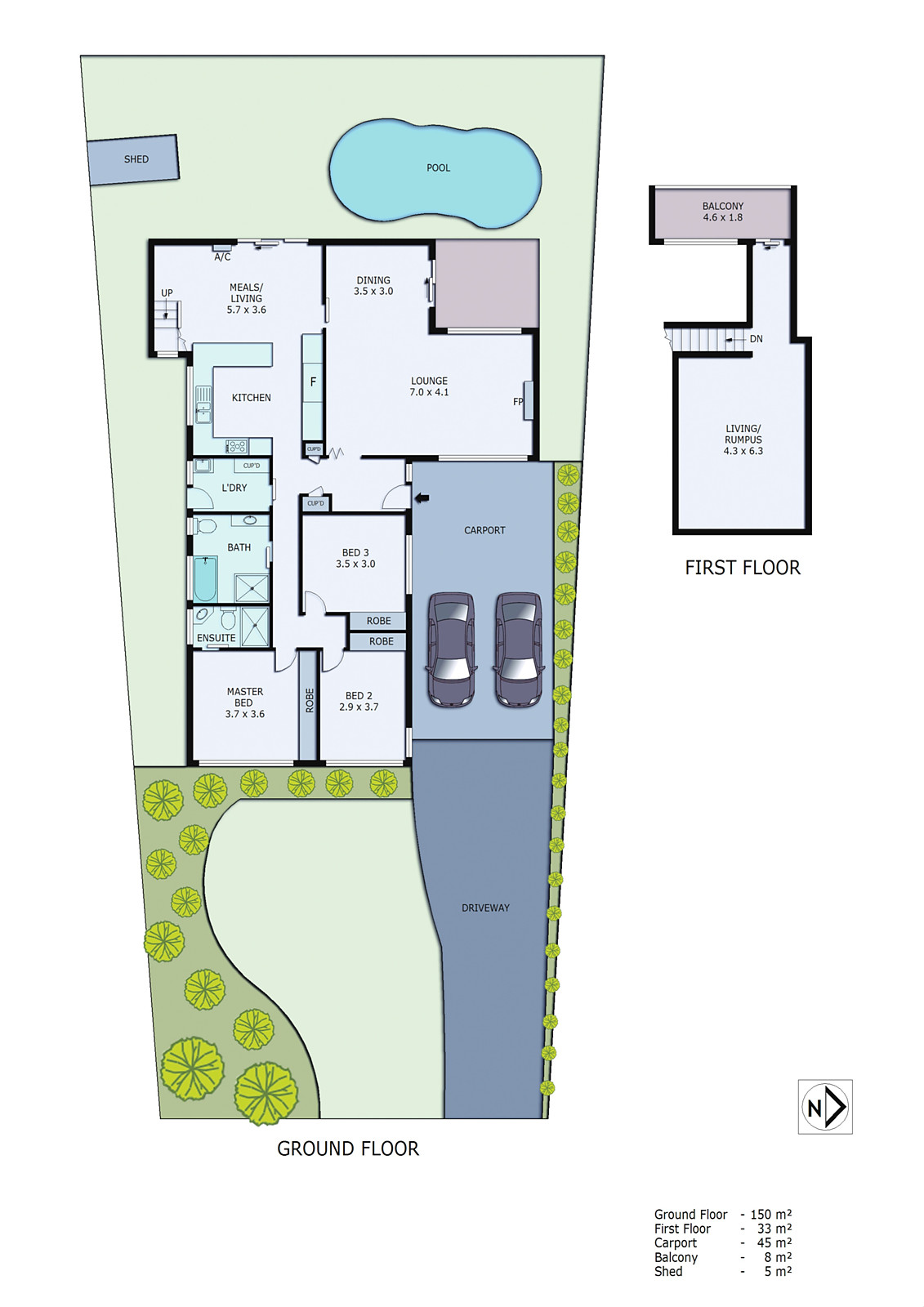 41 Village Drive, Dingley Village VIC 3172 - Floorplan