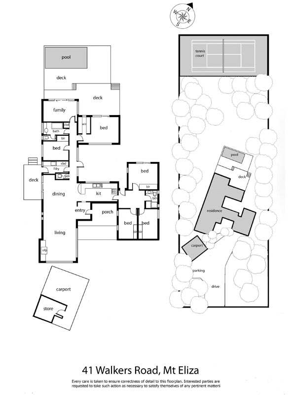 41 Walkers Road, MOUNT ELIZA VIC 3930 - Floorplan