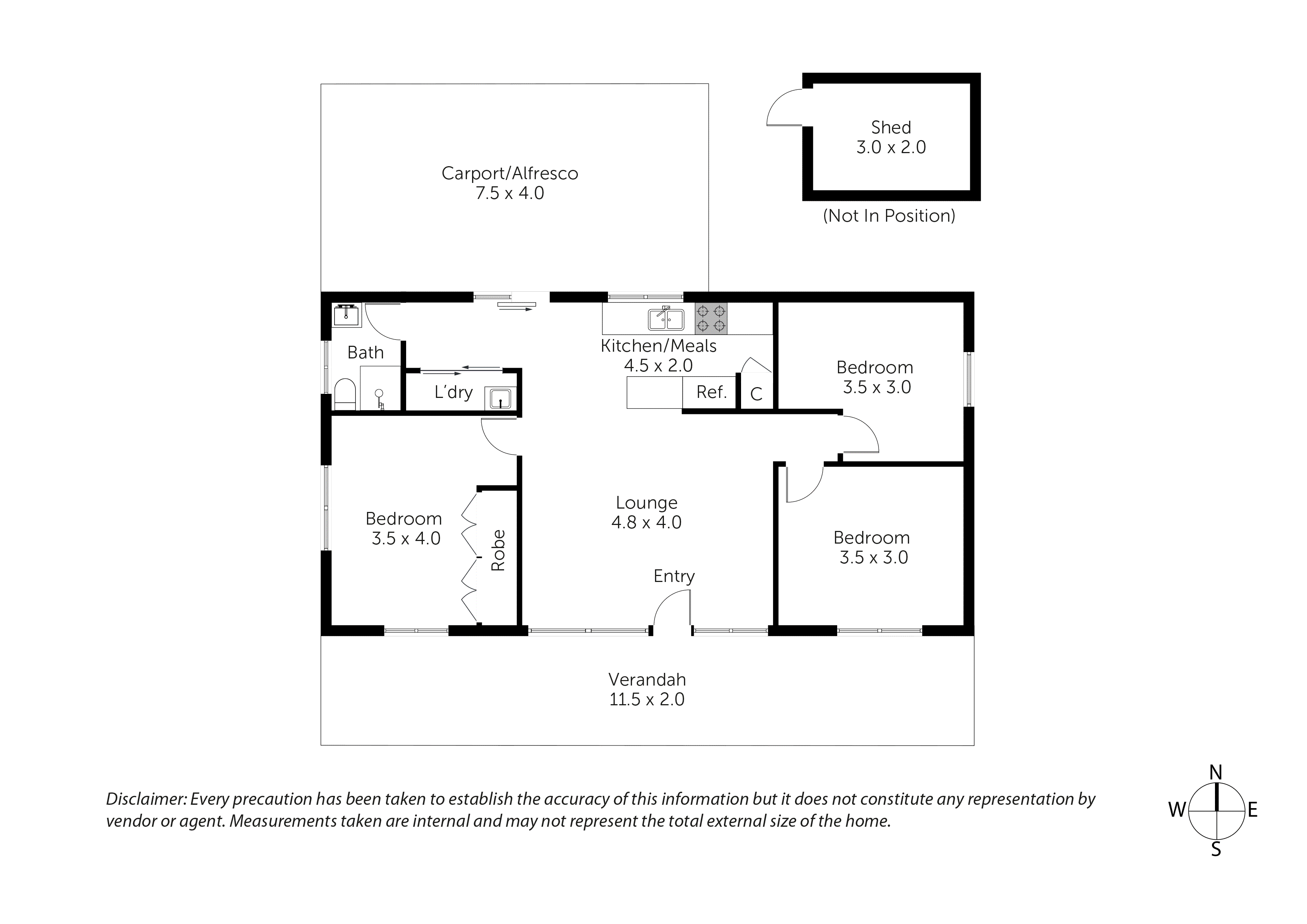 41 White Street, Kilmore VIC 3764 - Floorplan