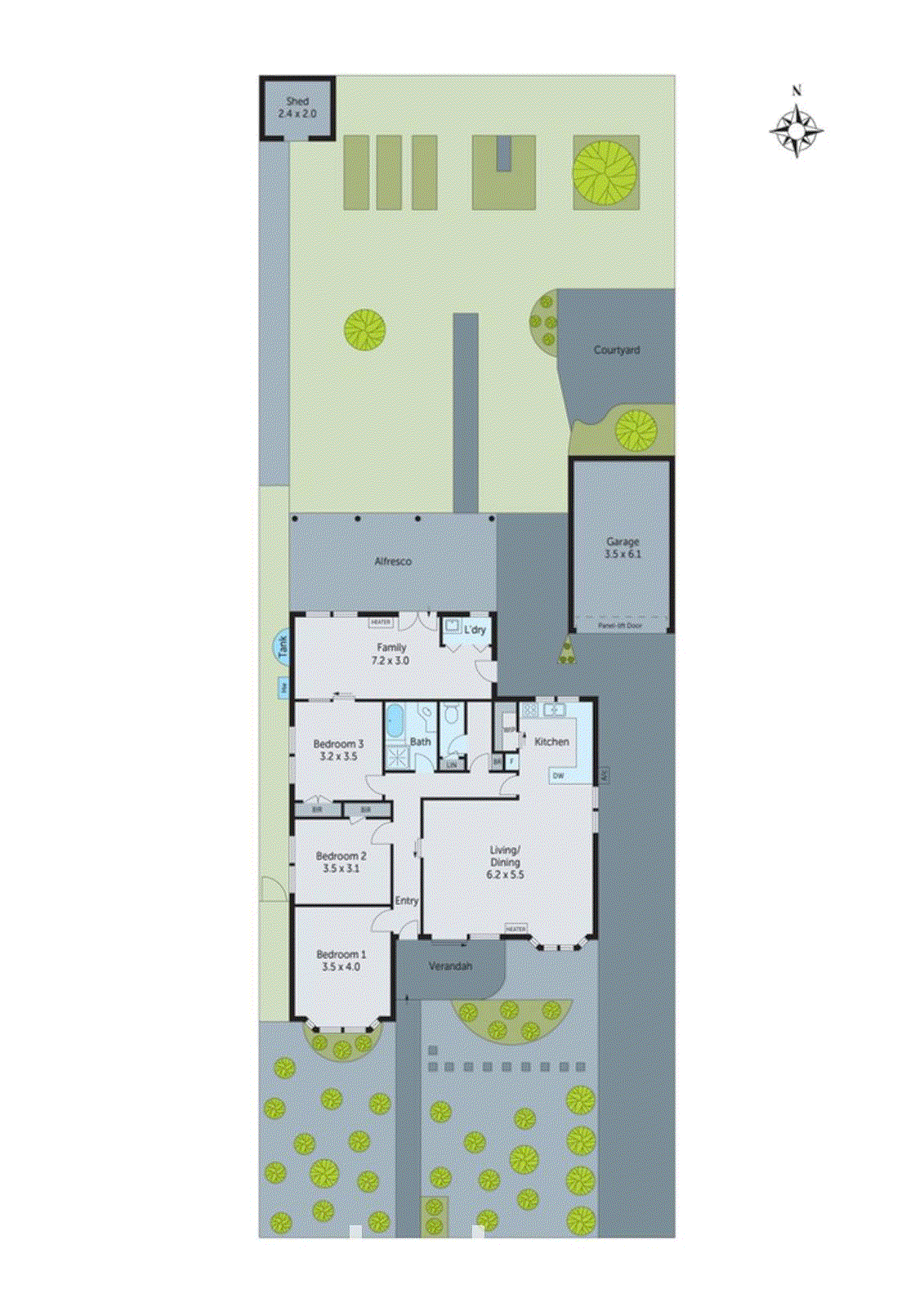 41 Wilton Avenue, Newcomb VIC 3219 - Floorplan