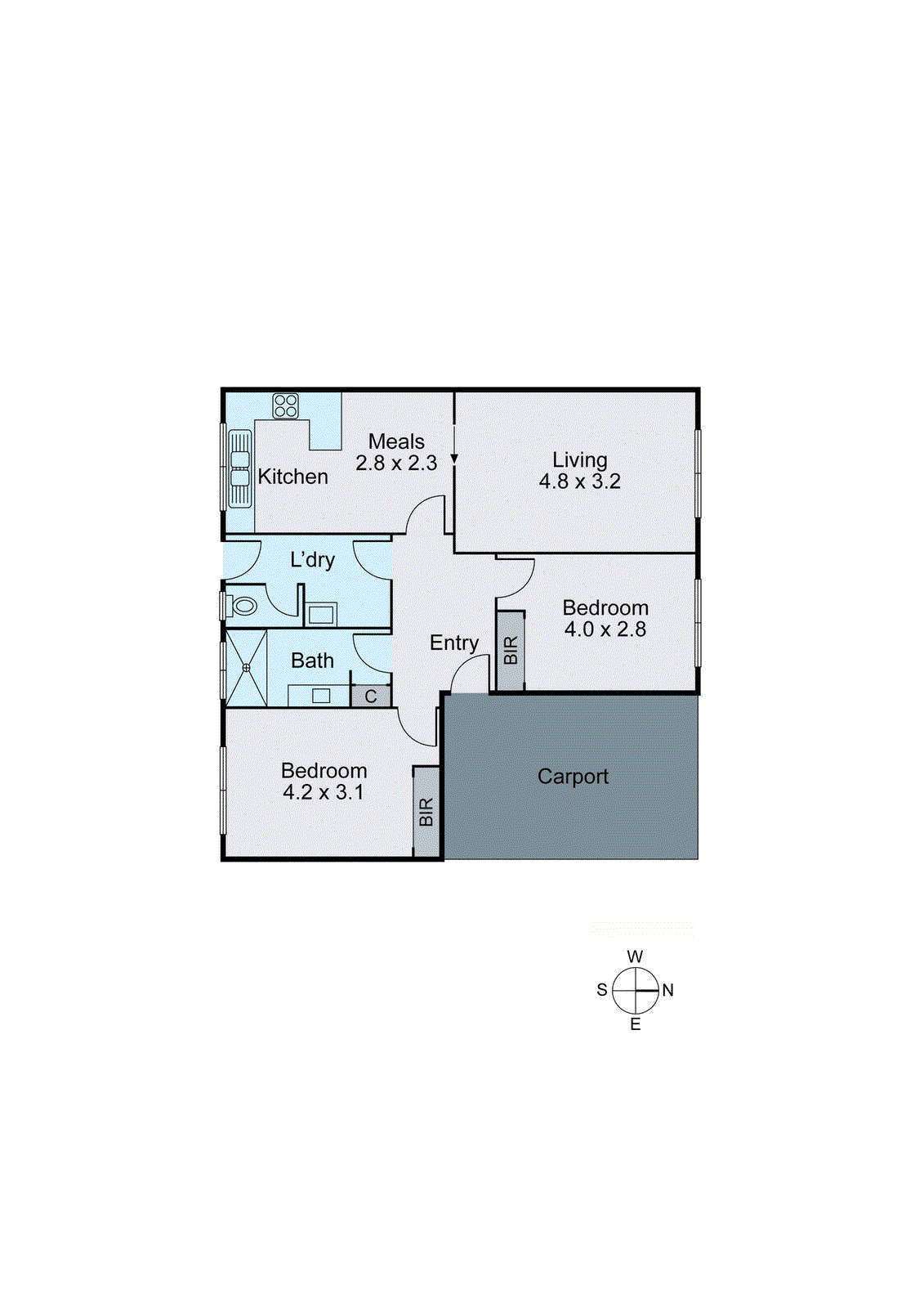 4/1 Wridgway Avenue, Burwood VIC 3125 - Floorplan