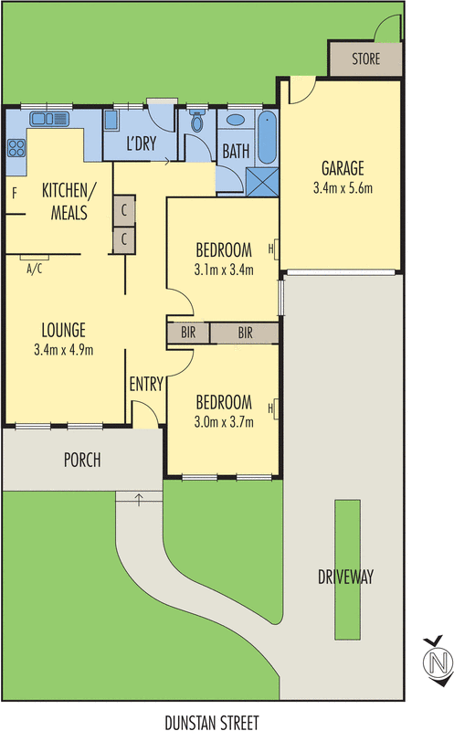4/1 Yarram Crescent, Clayton VIC 3168 - Floorplan