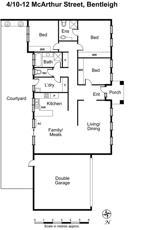 4/10-12 McArthur Street, Bentleigh VIC 3204 - Floorplan