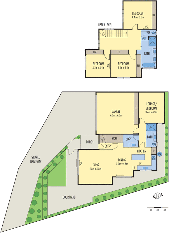4/10 Carramar Court, Highton VIC 3216 - Floorplan
