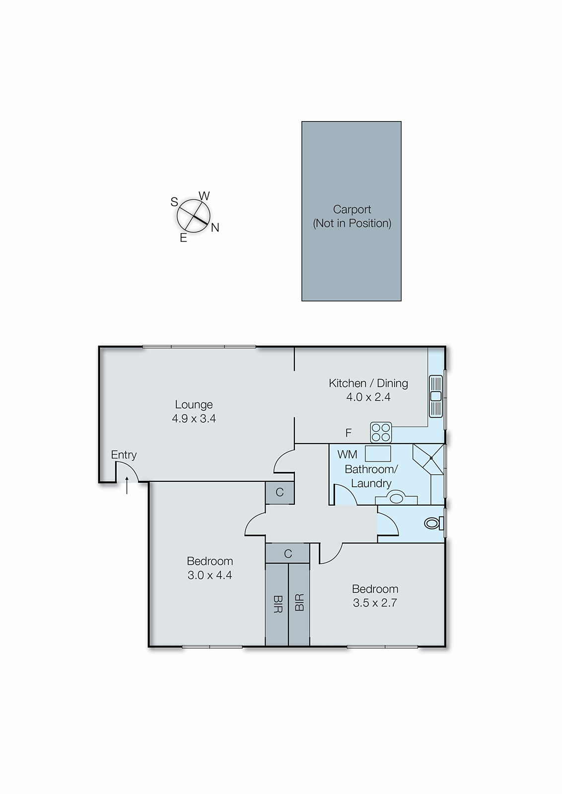 4/10 James Street, Mordialloc VIC 3195 - Floorplan