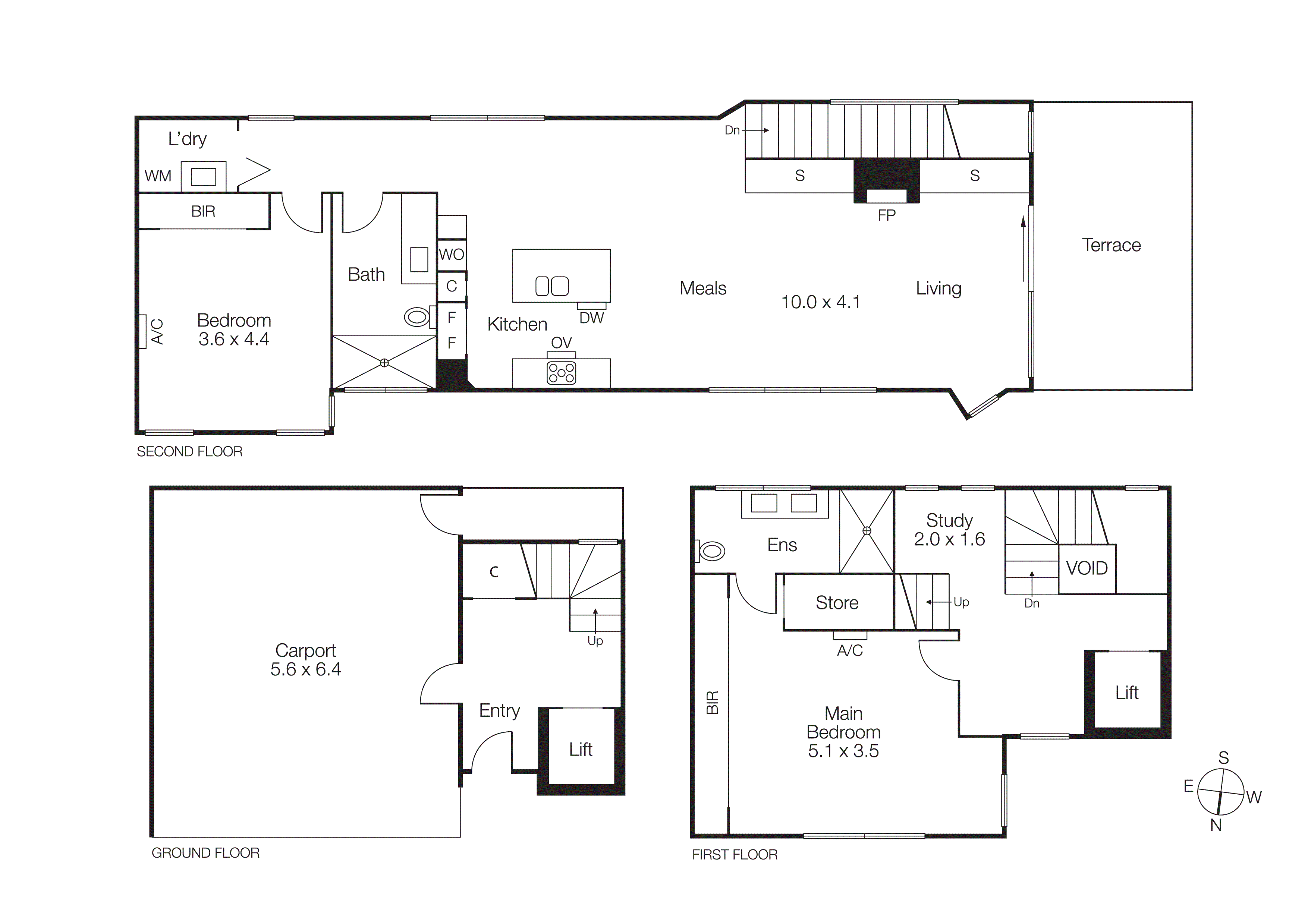 4/10 Marine Parade, St Kilda VIC 3182 - Floorplan