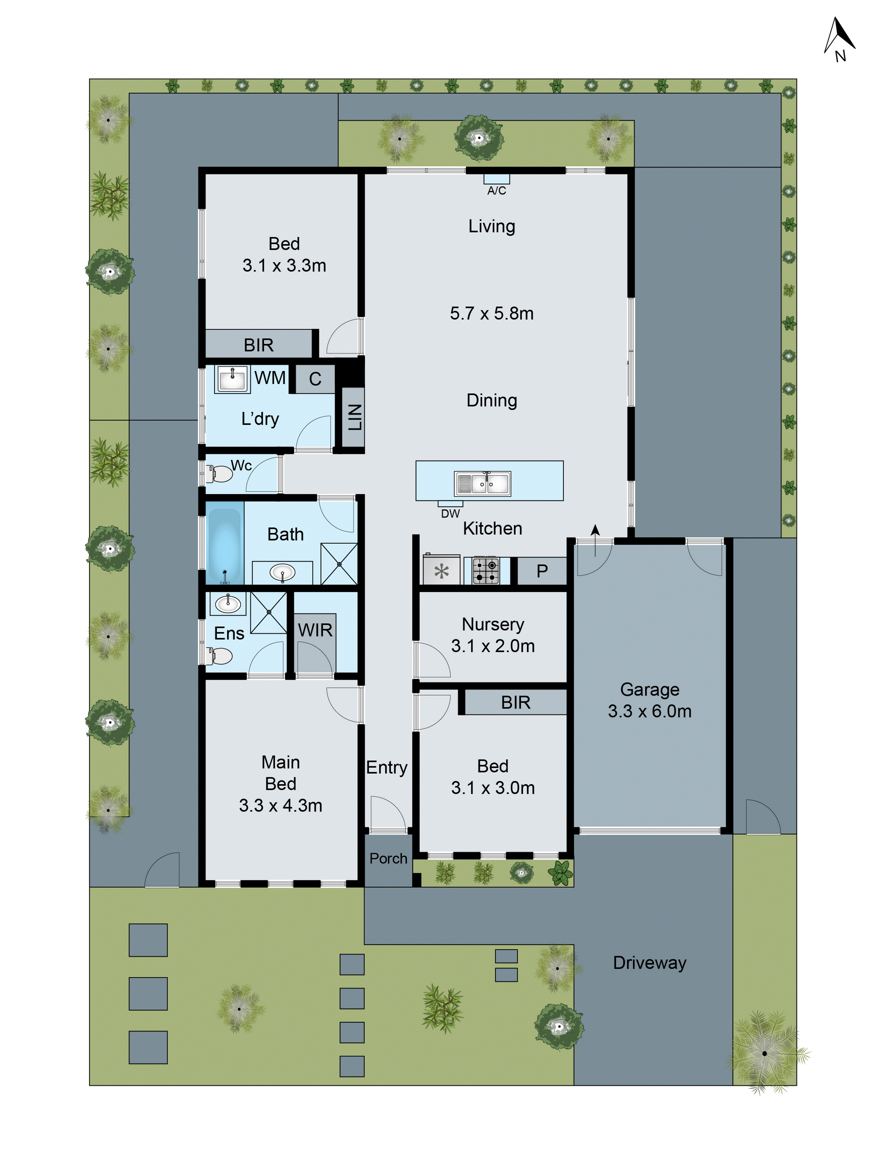 4/10 Oriondo Way, Marshall VIC 3216 - Floorplan