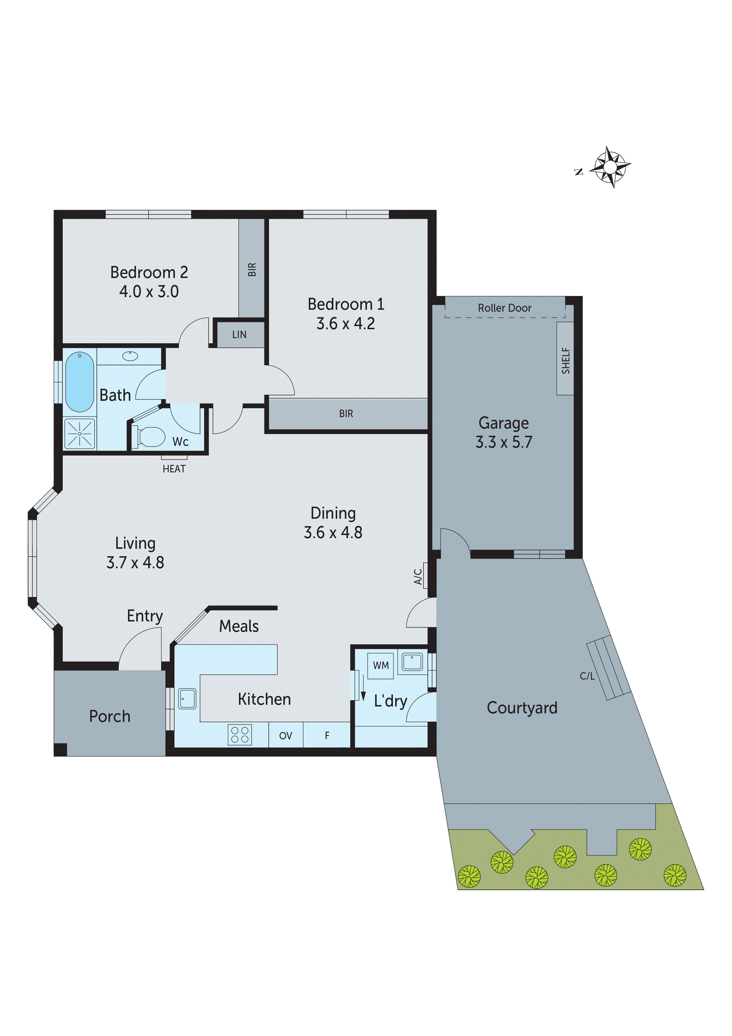 4/10 Percy Street, Newtown VIC 3220 - Floorplan
