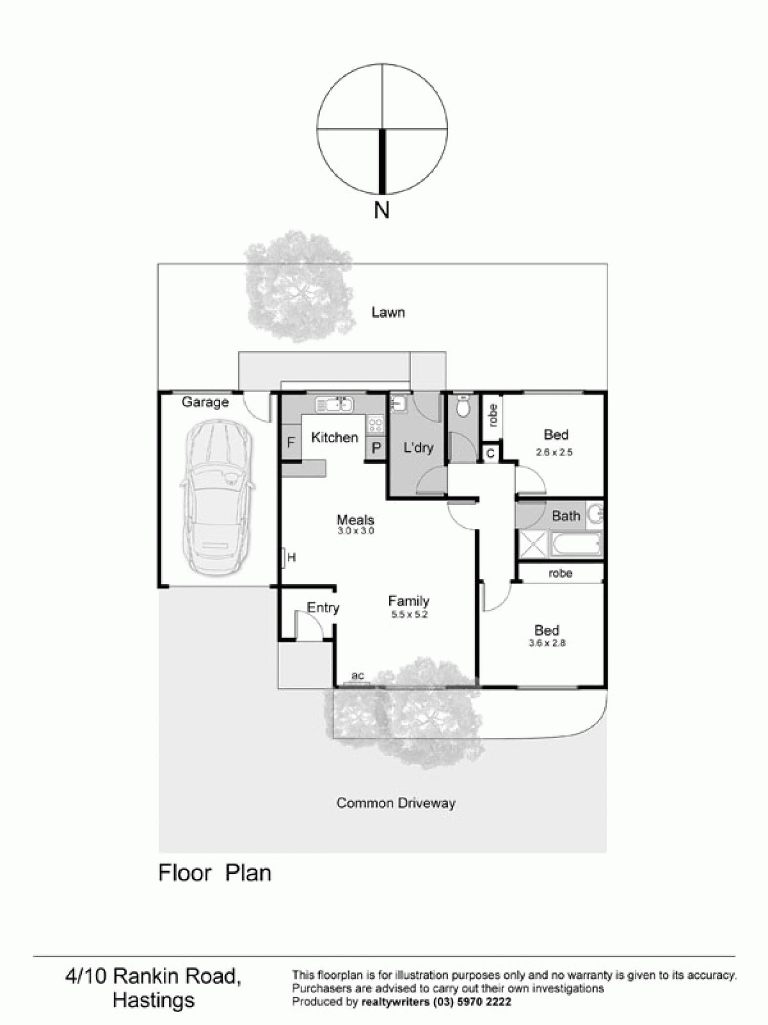 4/10 Rankin Road, HASTINGS VIC 3915 - Floorplan