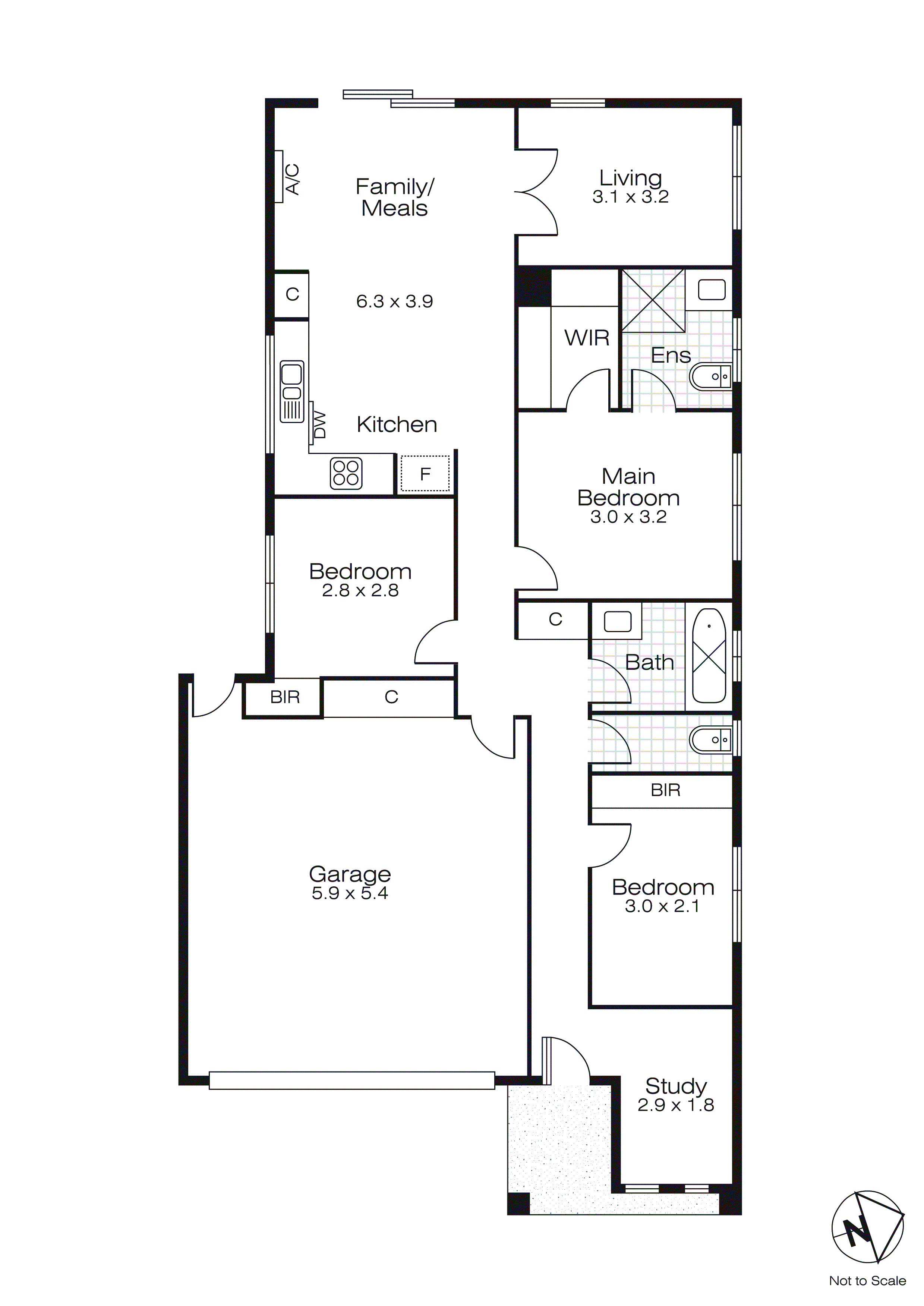 410 Rodier Street, Canadian VIC 3350 - Floorplan