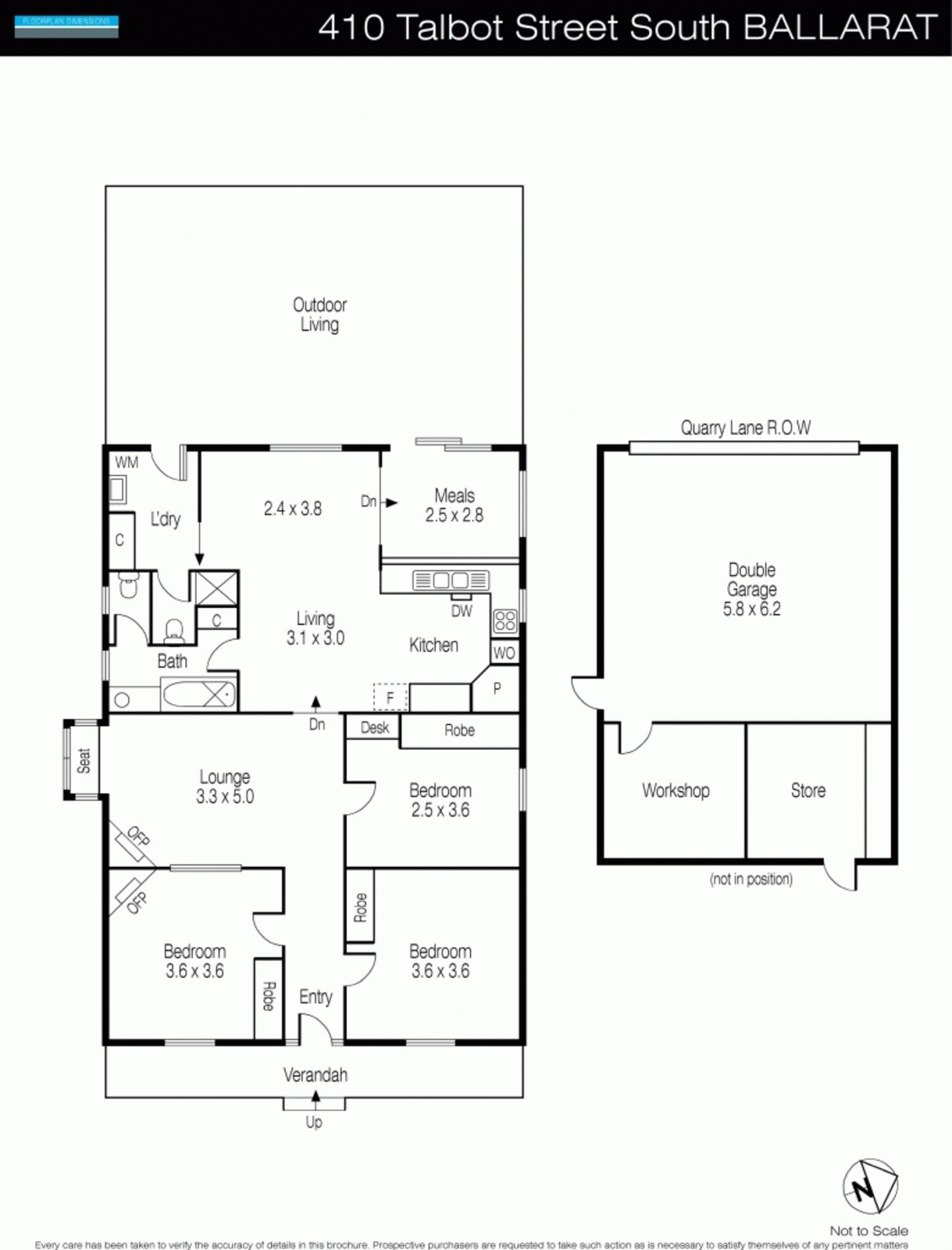 410 Talbot Street South, Ballarat Central VIC 3350 - Floorplan