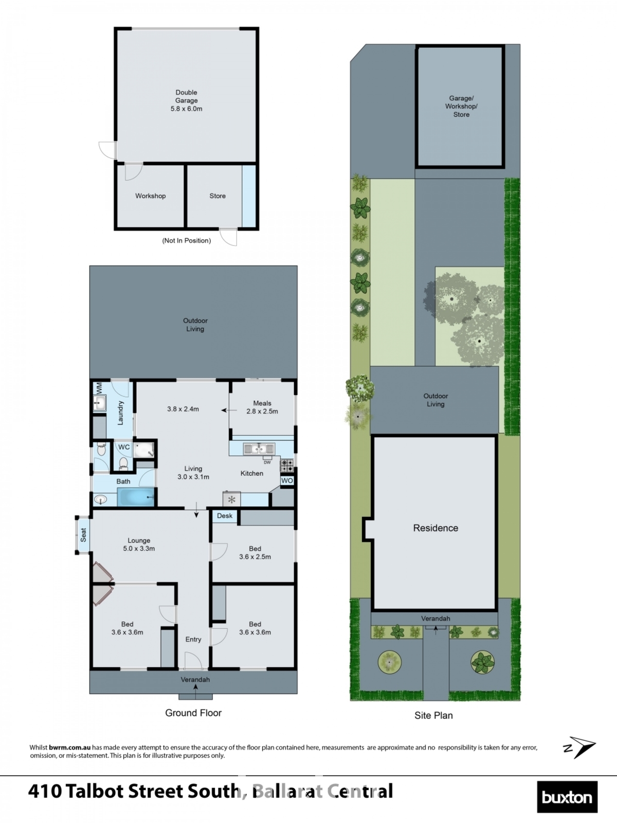 410 Talbot Street South, Ballarat Central VIC 3350 - Floorplan