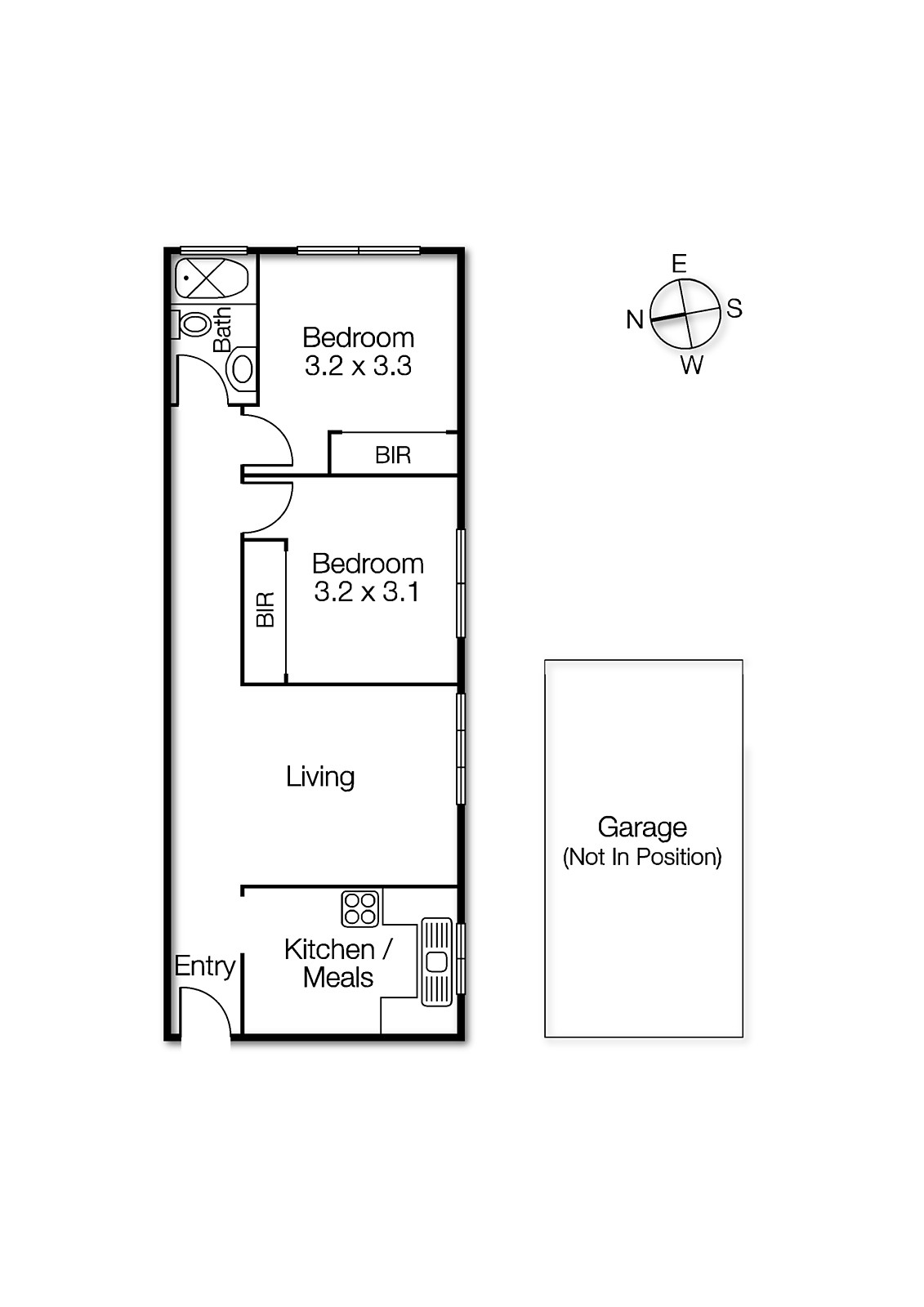 4/10 Tivoli Road, South Yarra VIC 3141 - Floorplan