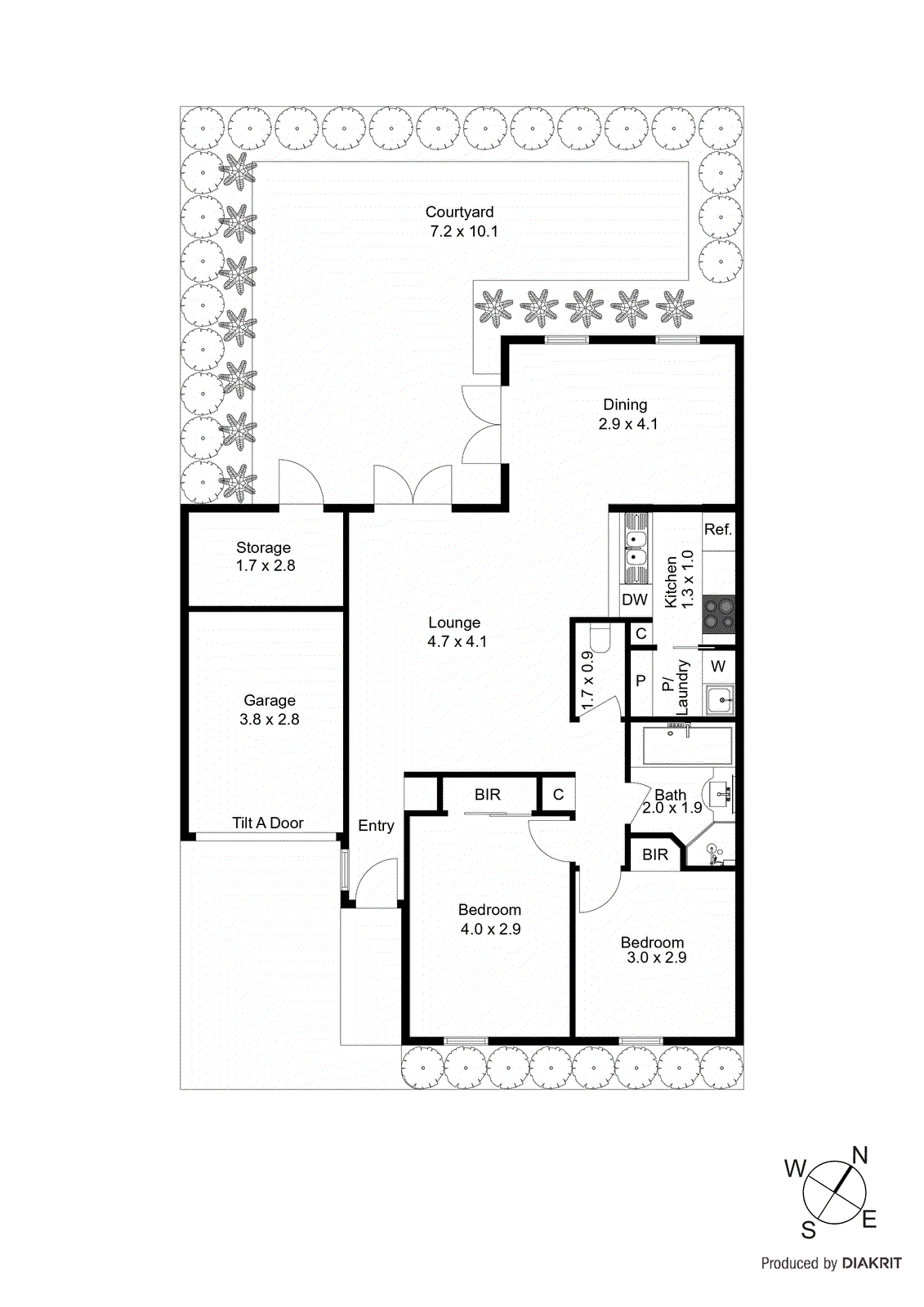 4/10 Wilton Vale Crescent, Malvern East VIC 3145 - Floorplan