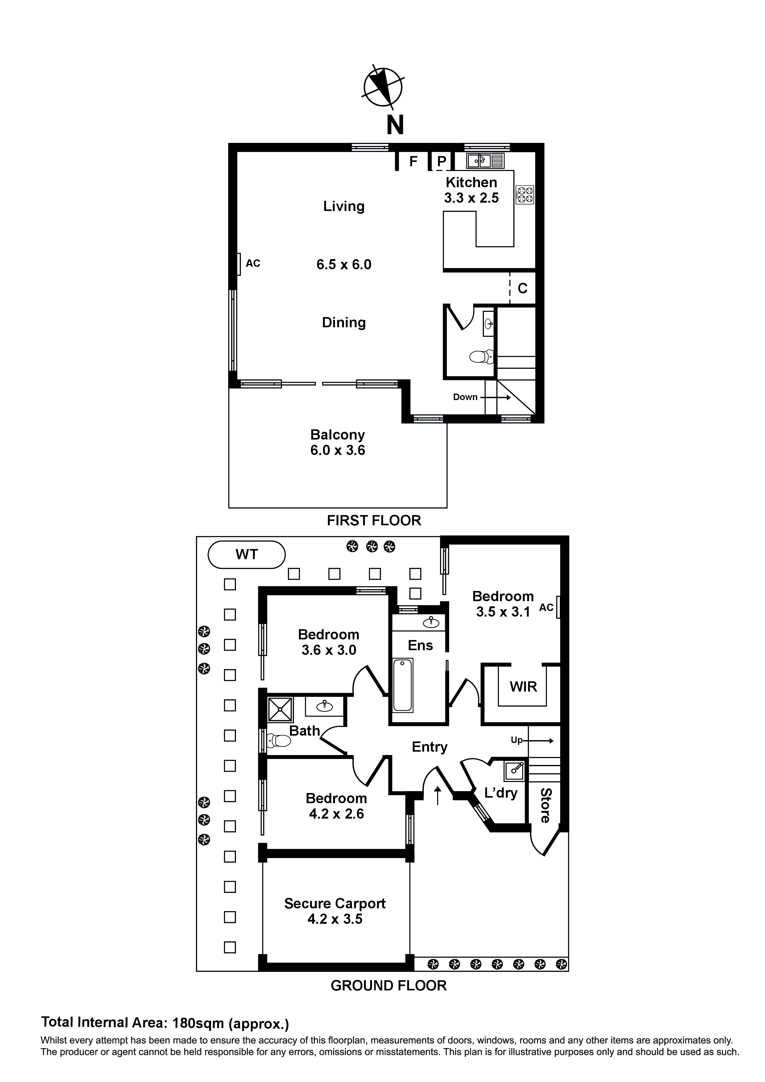4/101 Roberts Street, Yarraville VIC 3013 - Floorplan