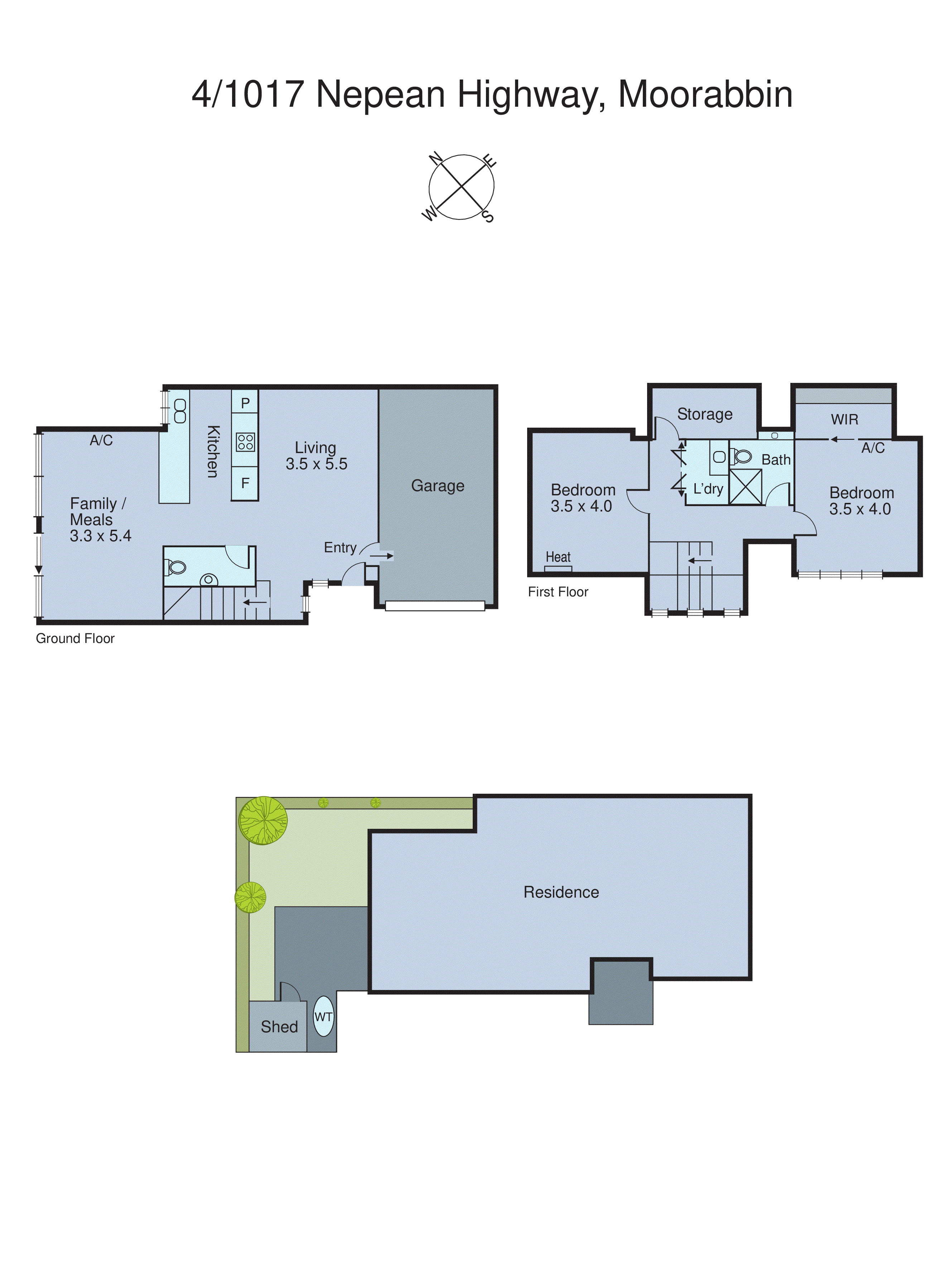 4/1017 Nepean Highway, Moorabbin VIC 3189 - Floorplan