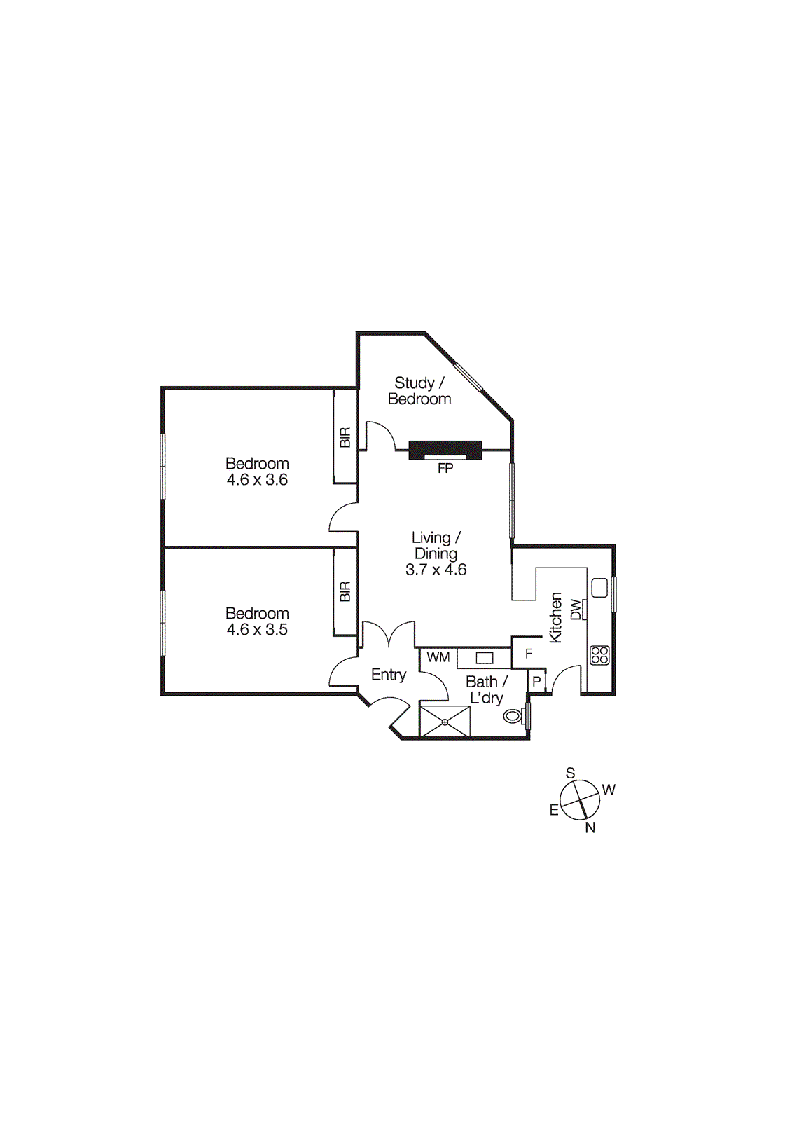 4/103 Barkly Street, St Kilda VIC 3182 - Floorplan