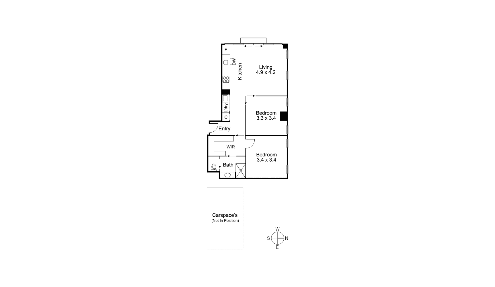 410/320 St Kilda Road, Southbank VIC 3006 - Floorplan