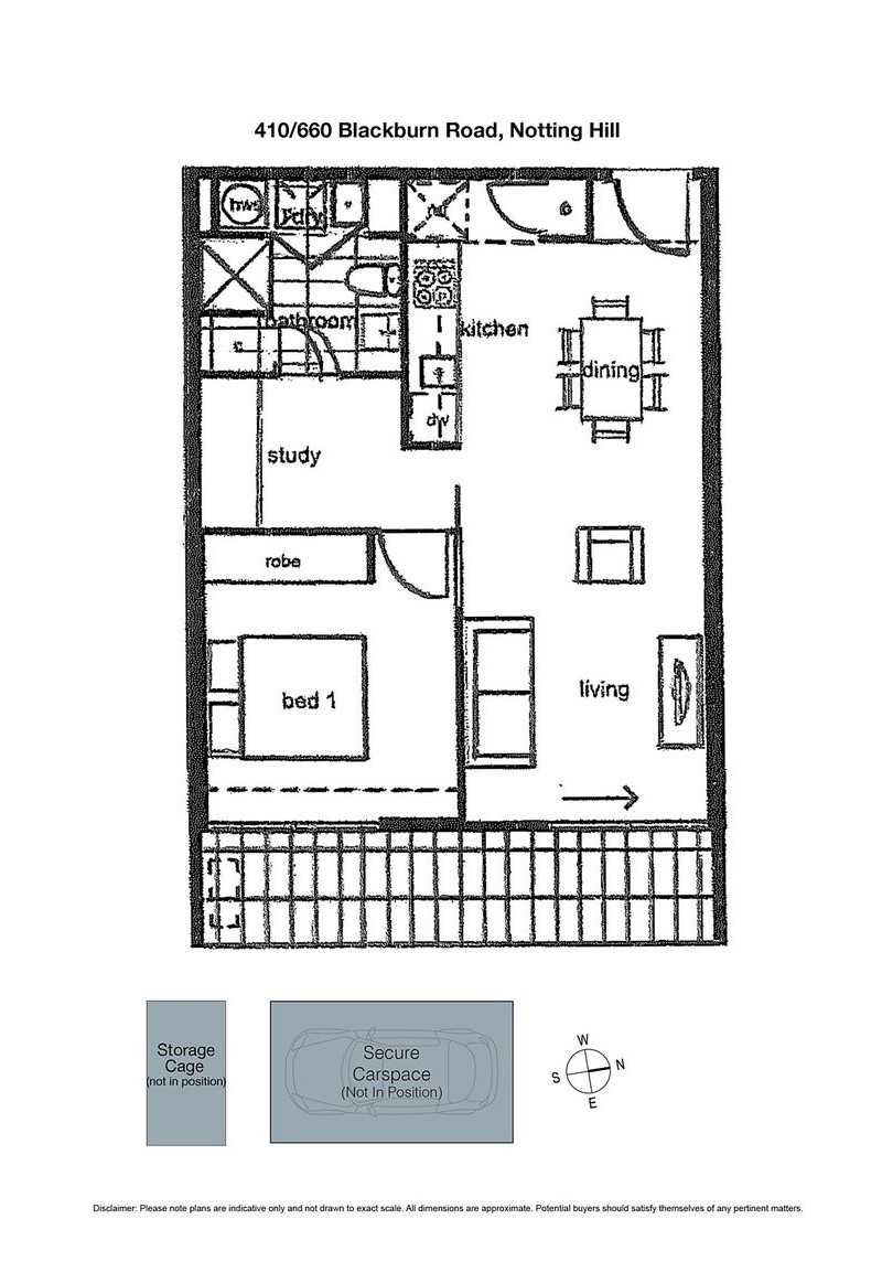 410/660 Blackburn Road, NOTTING HILL VIC 3168 - Floorplan