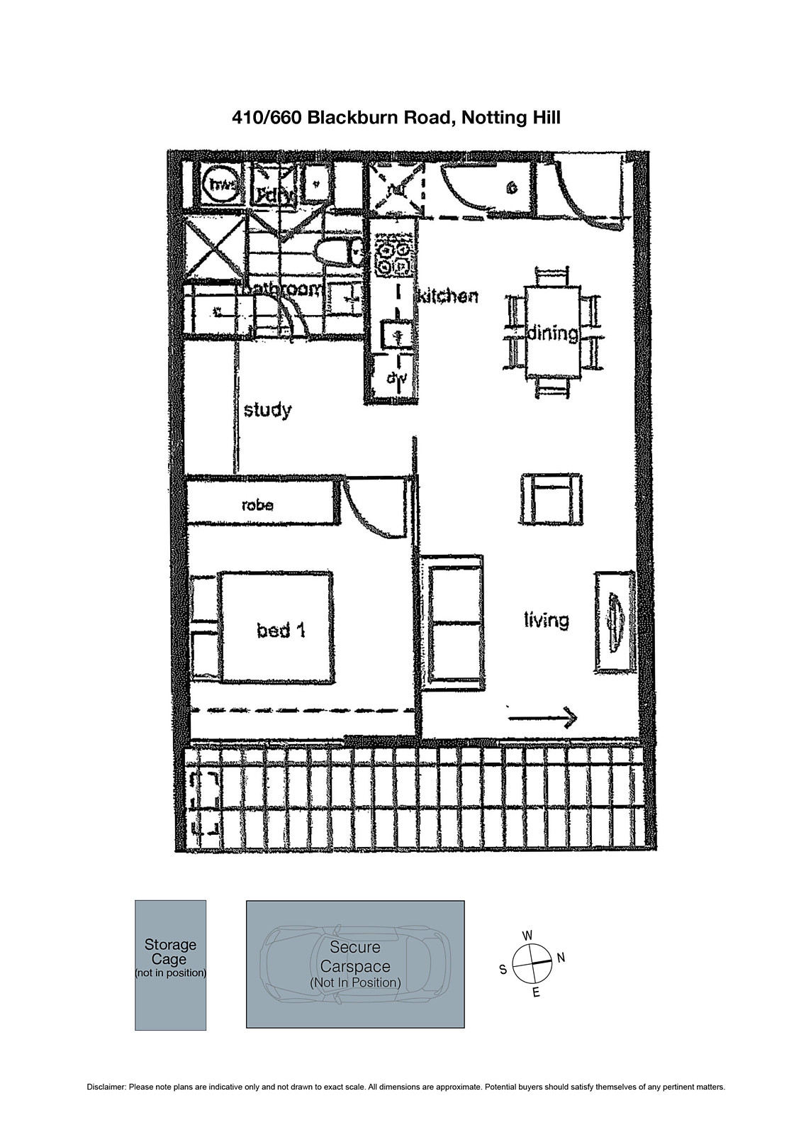 410/660 Blackburn Road, Notting Hill VIC 3168 - Floorplan